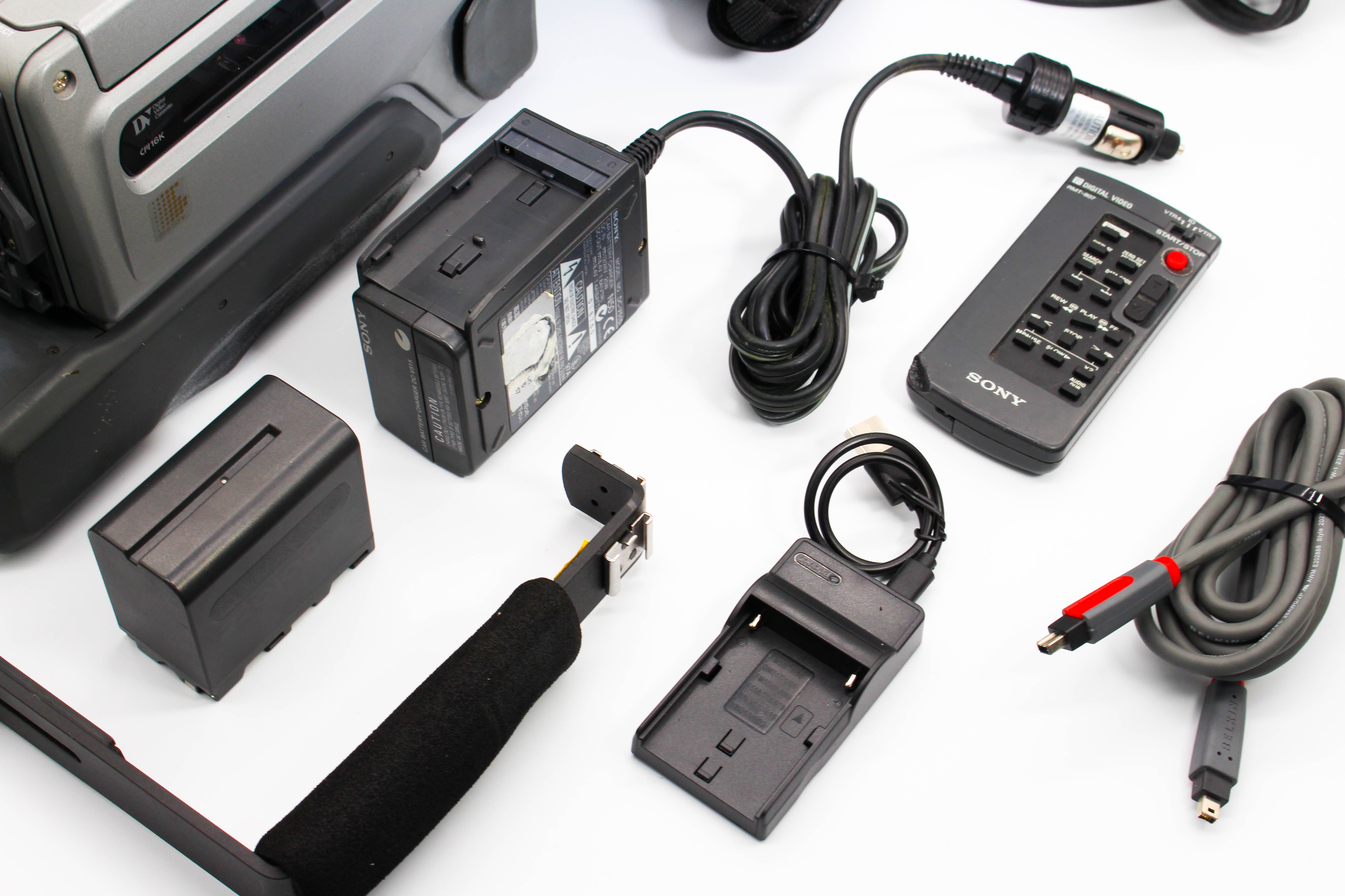 Sony DCR-VX9000E DVCAM Video Handycam Camcorder Camera - Tested Bundle Excellent