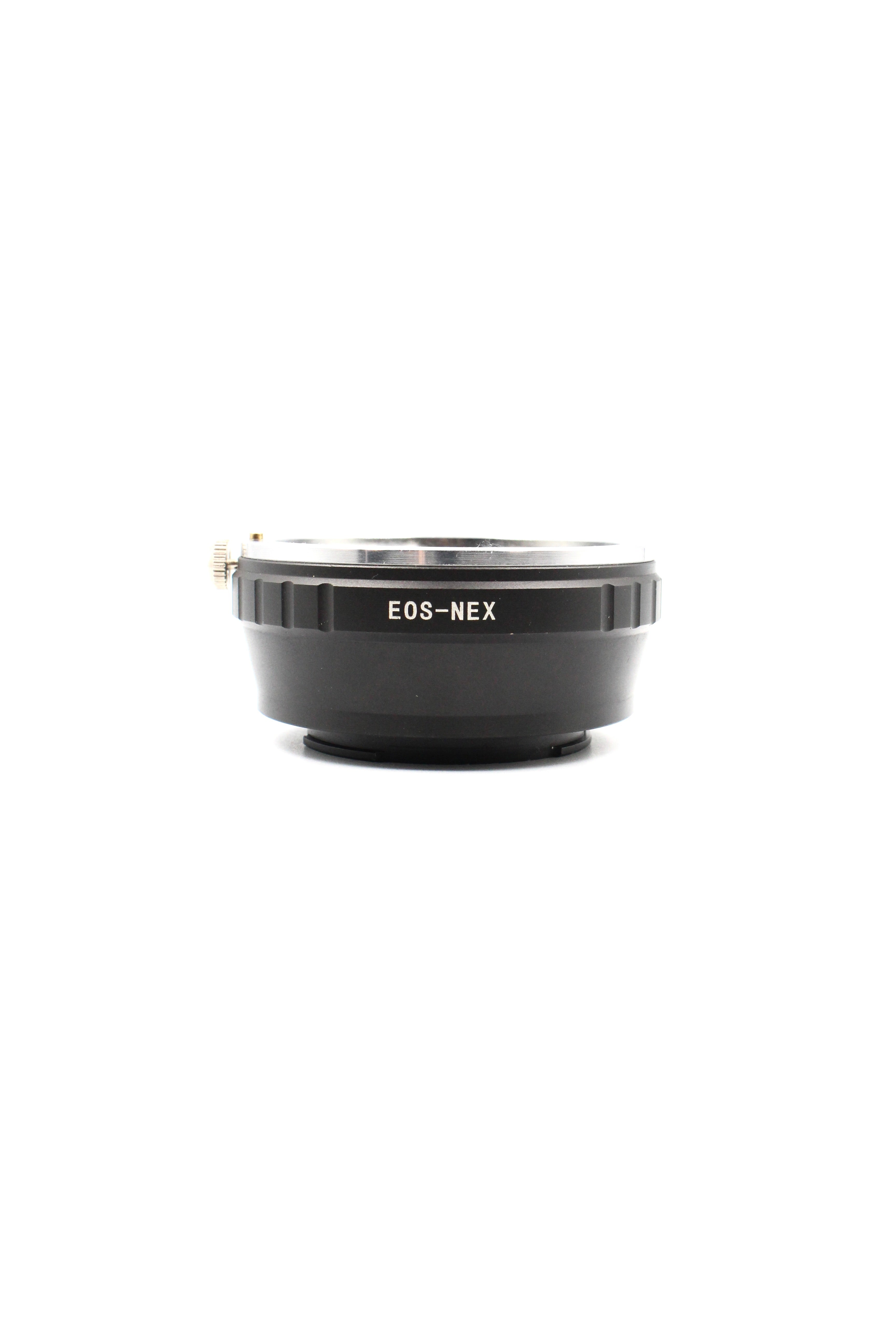 EOS to NEX Lens Mount Adapter - Compatible with Canon EOS EF EF-S and Sony Alpha E Mount Cameras
