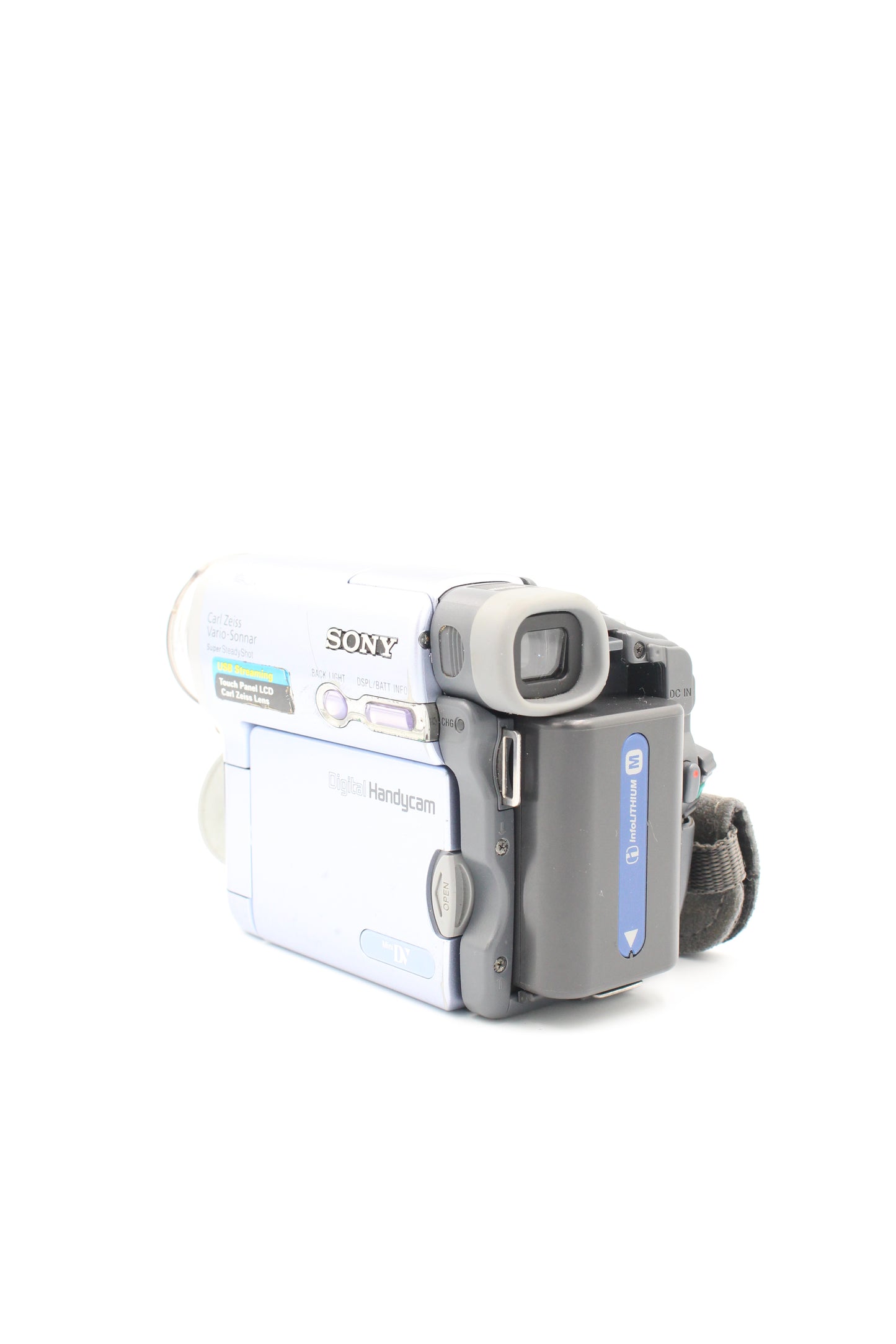 Sony DCR-TRV14E MiniDV Video Camera Camcorder Baby Blue Pal Model