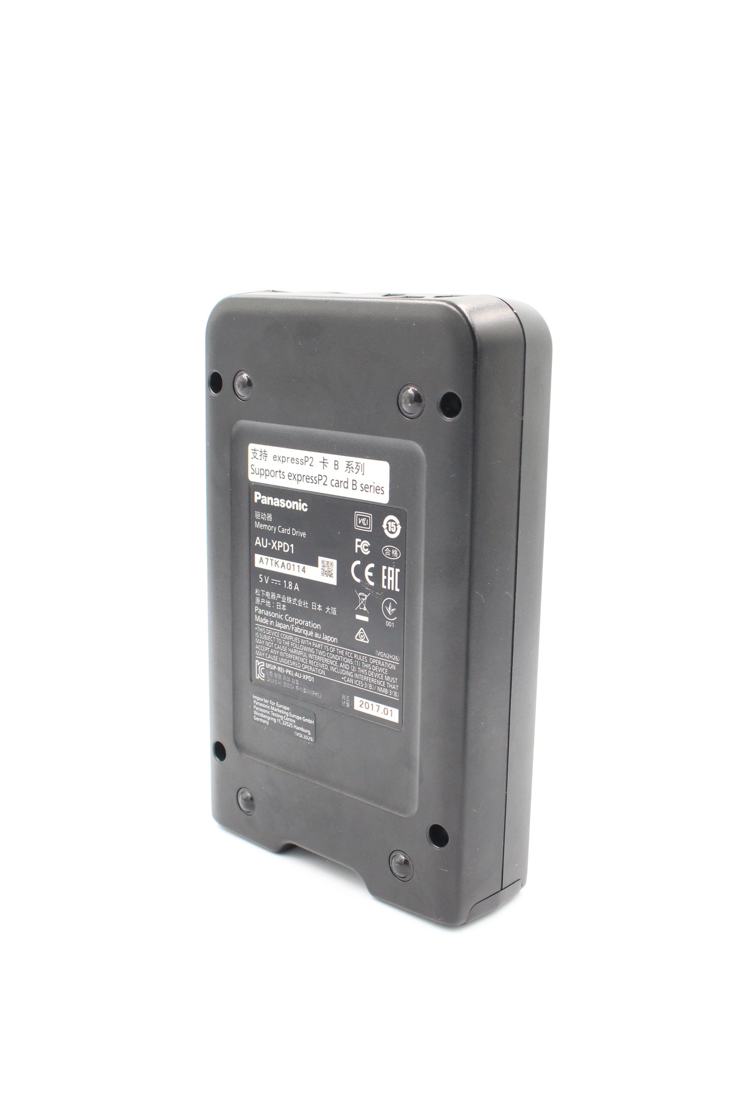 Panasonic AU-XPD1 P2 Memory Card Drive Reader