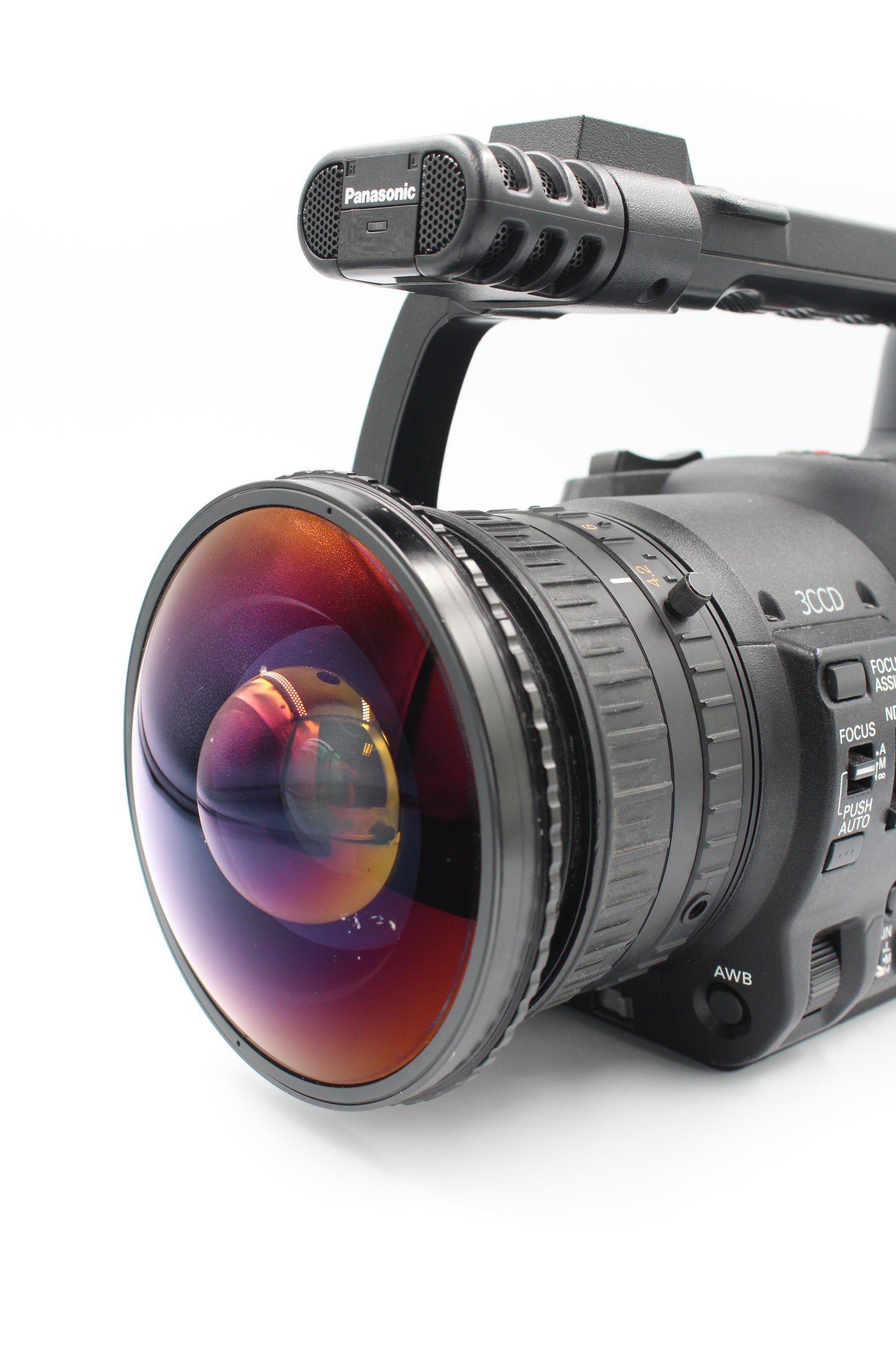 Opteka Titanium Series 72mm 0.3x Super Fisheye Lens Screw-on Wide Angle Attachment