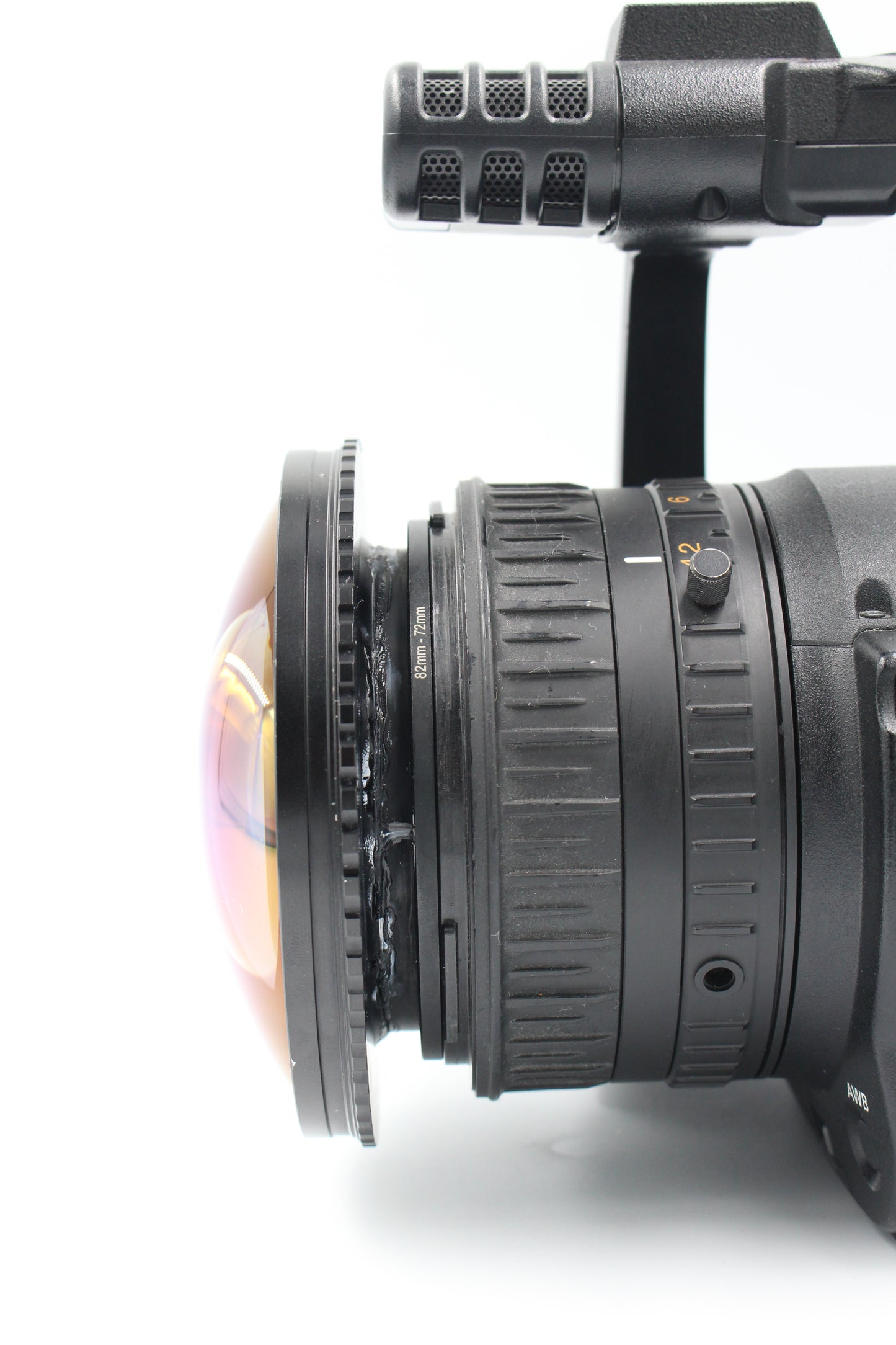 Opteka Titanium Series 72mm 0.3x Super Fisheye Lens Screw-on Wide Angle Attachment