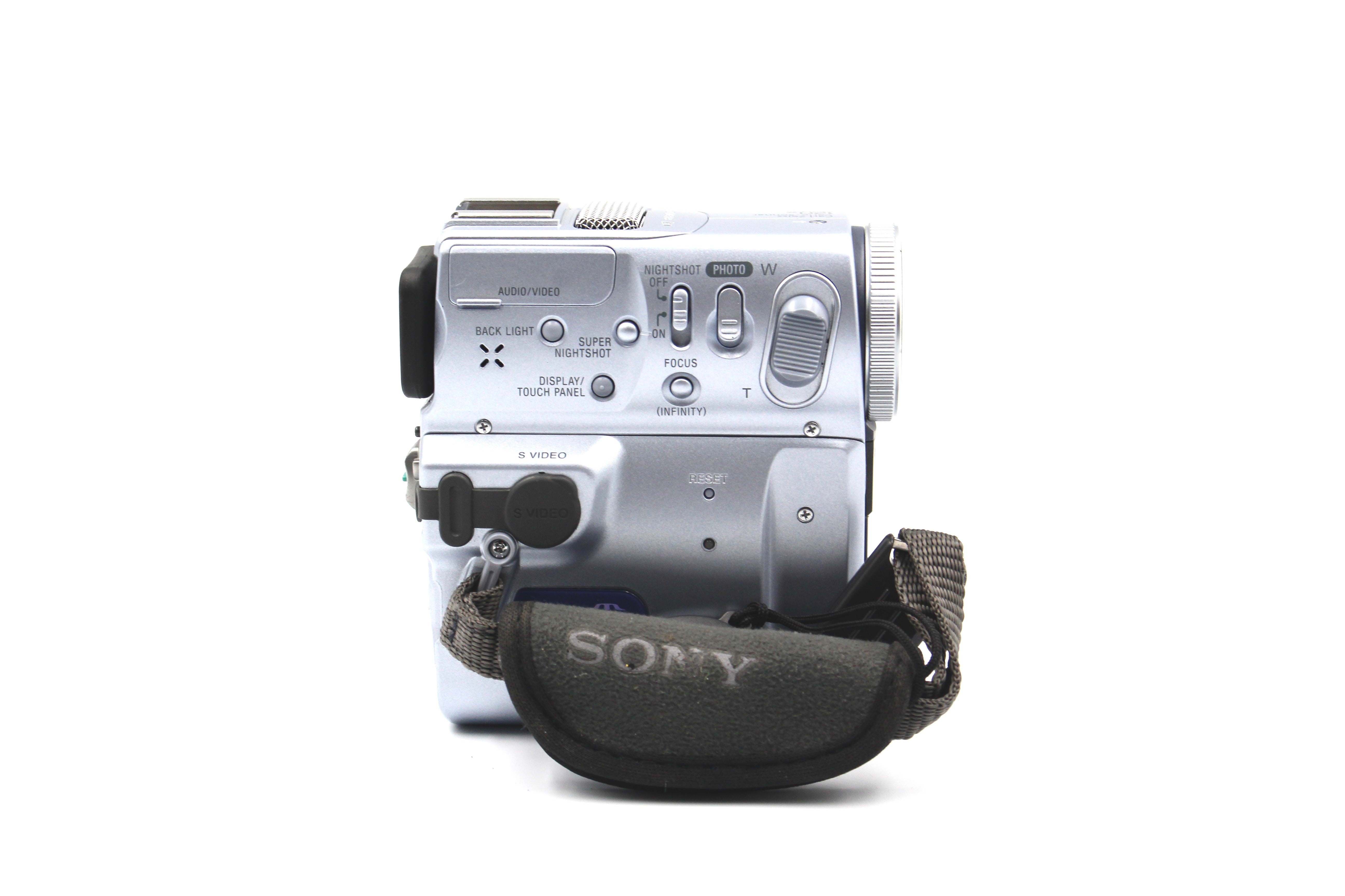 Sony DCR-PC9E MiniDV Tape Digital Video Camcorder Camera - Tested Bundle Excellent