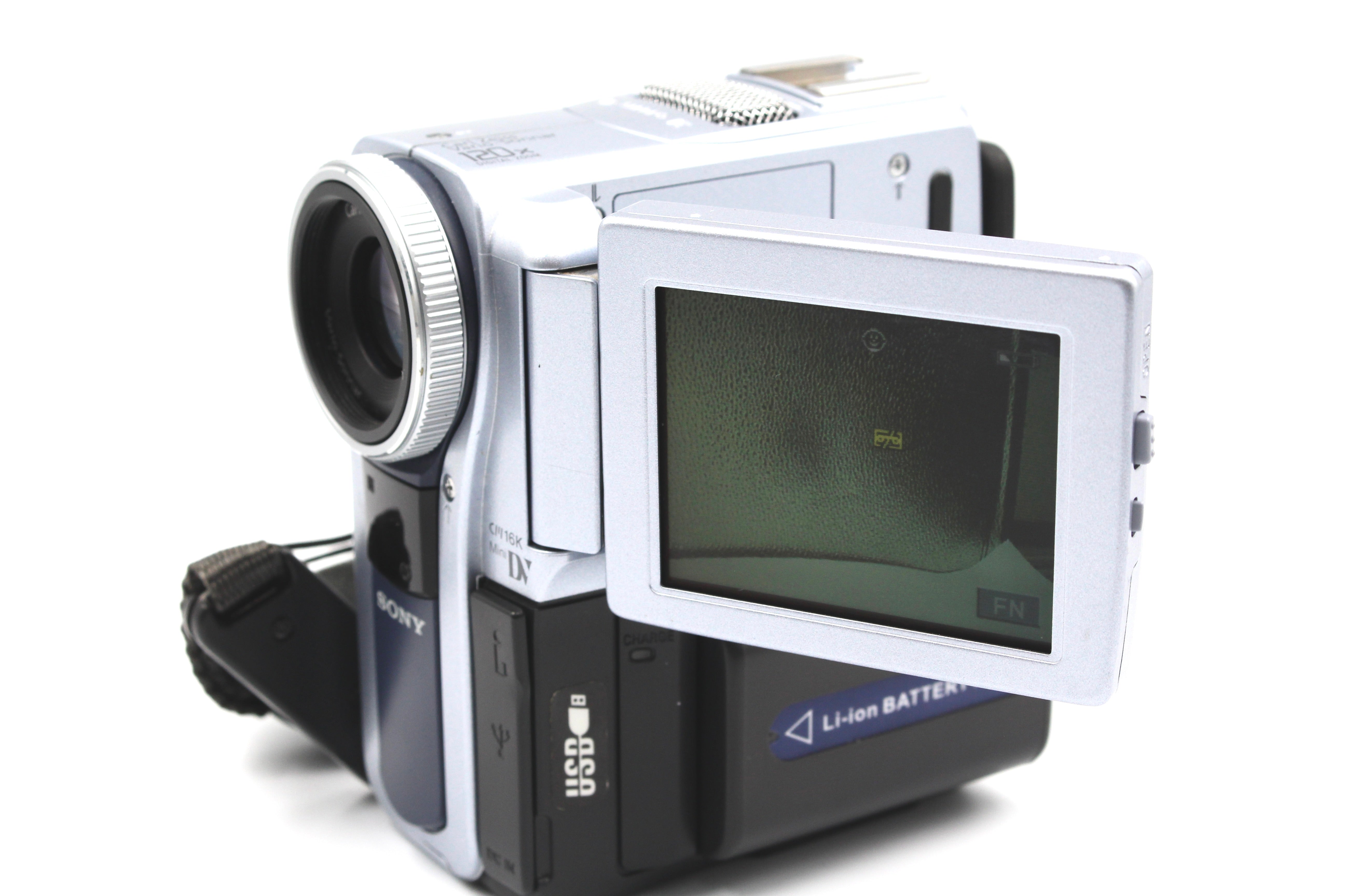Sony DCR-PC9E MiniDV Tape Digital Video Camcorder Camera - Tested Bundle Excellent