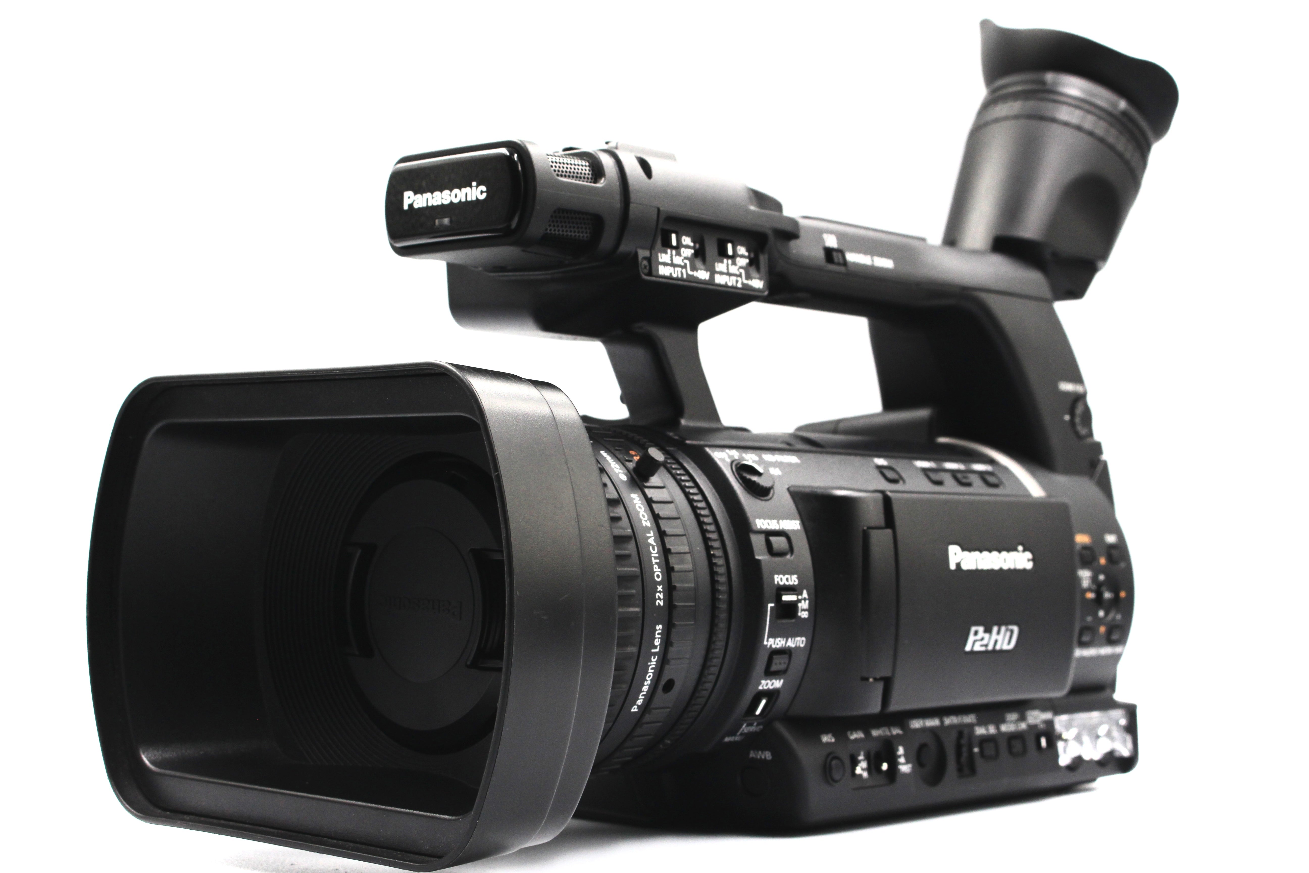 Panasonic AG-HPX250EJ P2 Digital Video Camcorder - Tested Bundle Excellent Mint