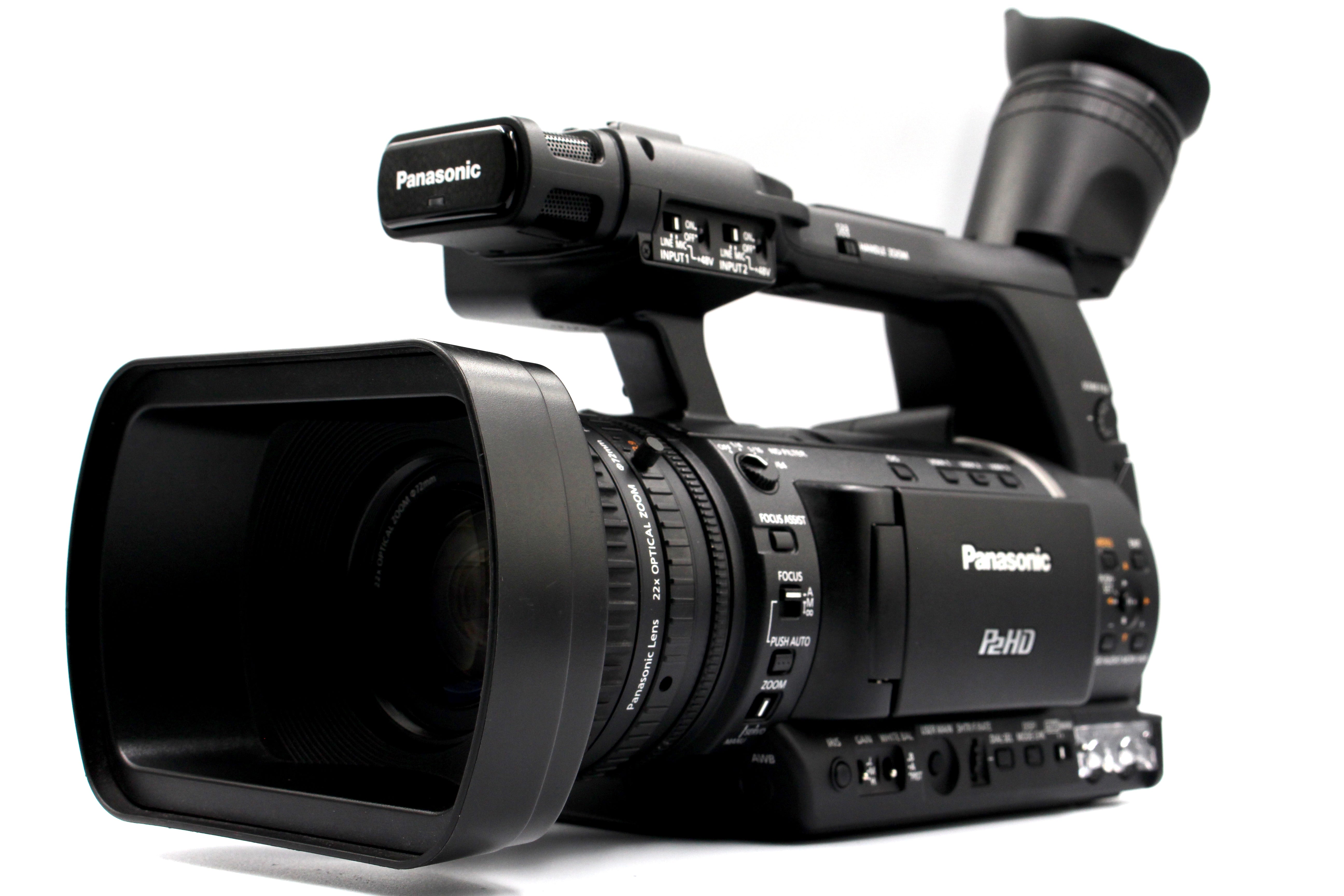 Panasonic AG-HPX250EJ P2 Digital Video Camcorder - Tested Bundle Excellent Mint