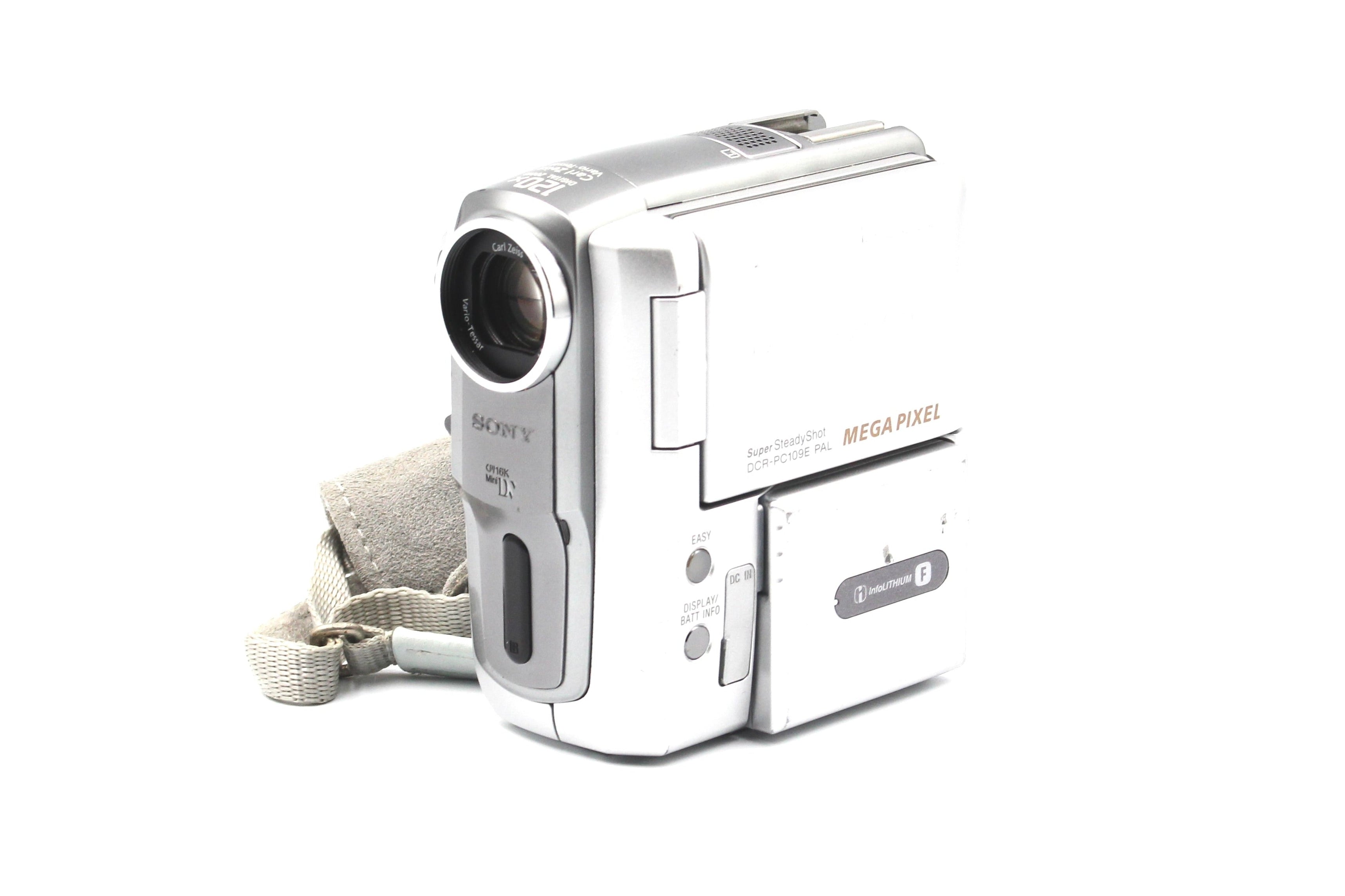 Sony DCR-PC109E MiniDV Handycam Digital Video Camcorder Camera - Tested Bundle Excellent