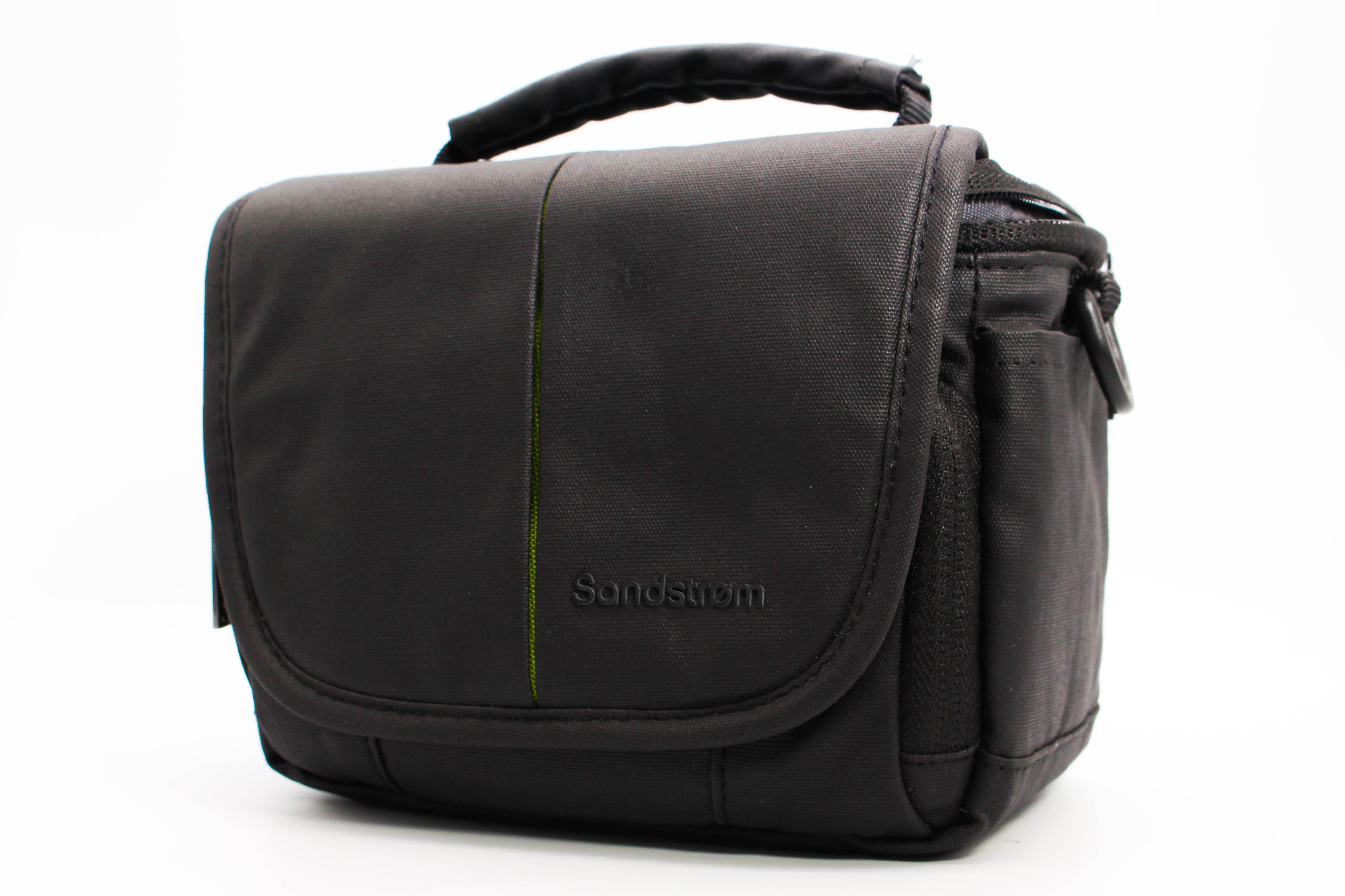 Sandstrom Small Camera Carry Pouch Bag For Camcorders Digicam Compact Cameras Black - Excellent