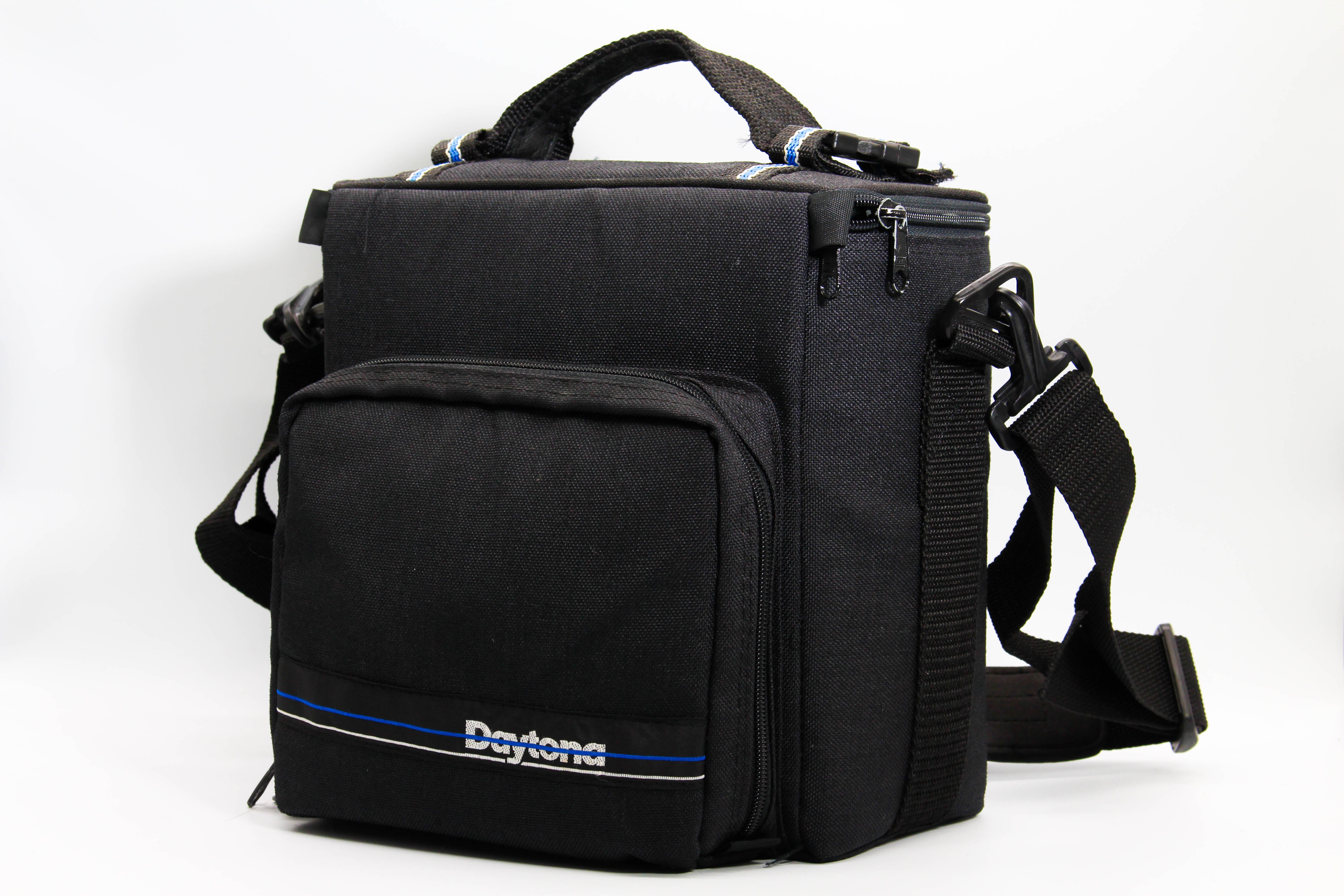 Daytona Shoulder Carry Camera Bag with Strap For Camcorder DSLR Drone Black