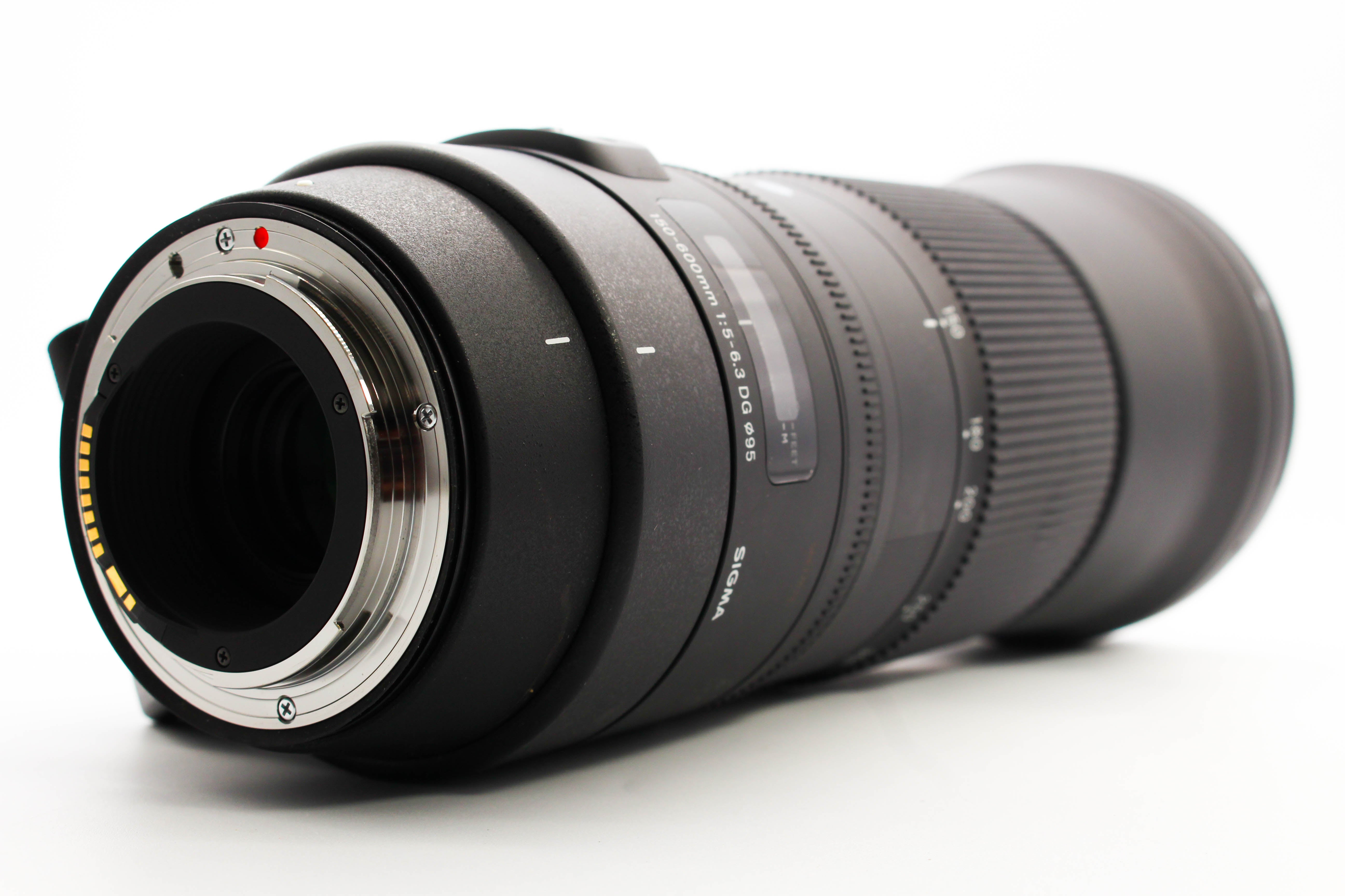 Sigma 150-600mm f/5-6.3 DG OS HSM Canon EF Mount Autofocus Telephoto Zoom Lens 95mm Filter Size - Tested Bundle Excellent