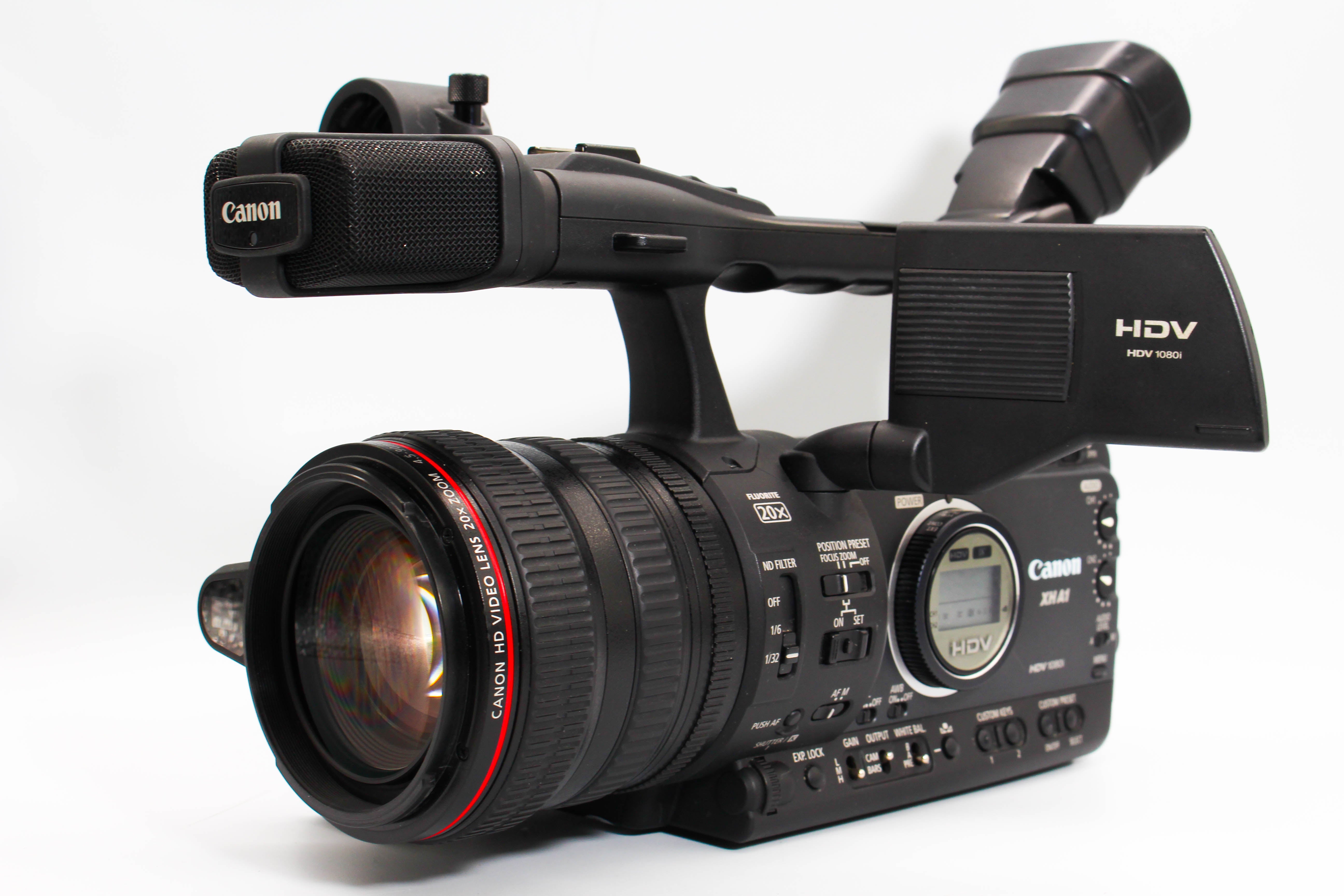 Canon XH-A1E HDV MiniDV Digital Video Handycam Camcorder Camera (Read) - Tested Bundle