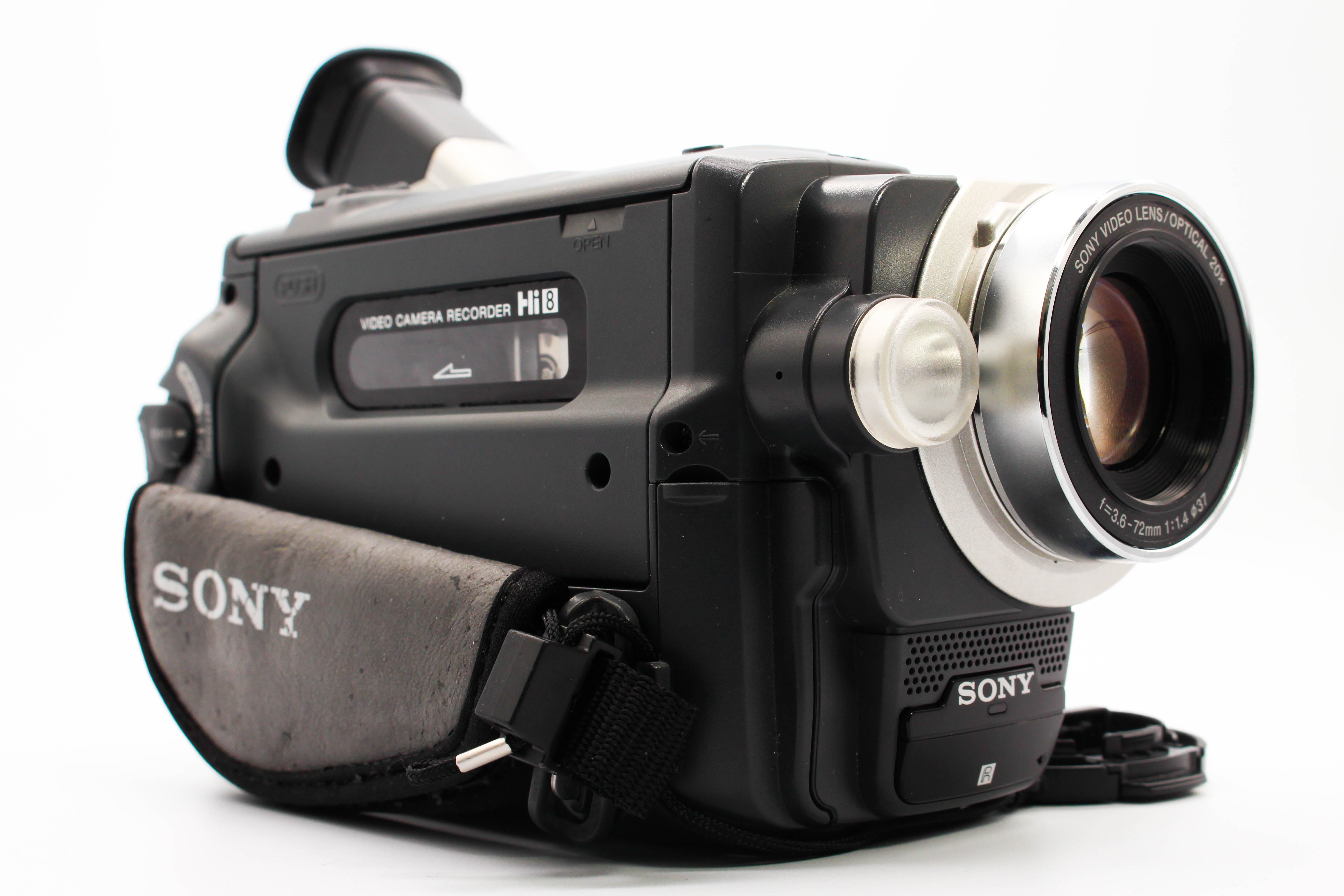 Sony CCD-TRV648E Hi8 Video8 8mm Analog Video Handycam Camera Camcorder - Tested Bundle Excellent
