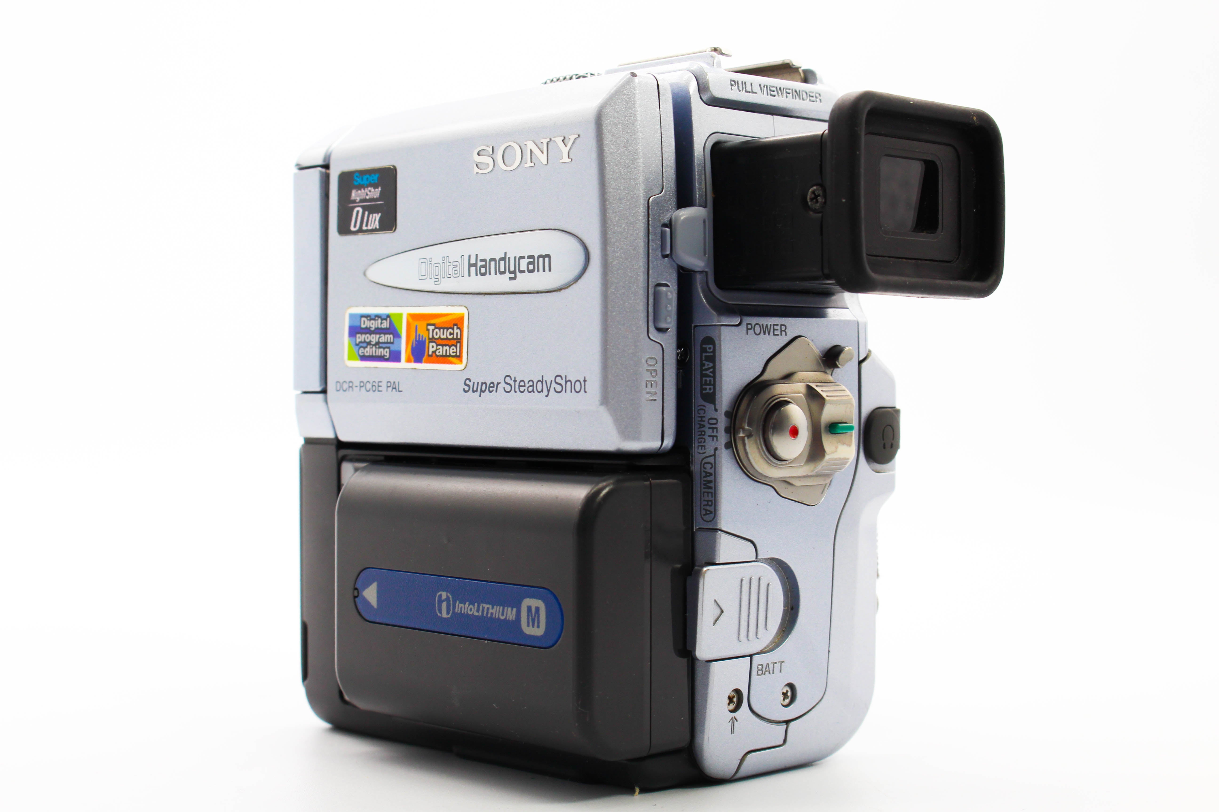 Sony DCR-PC6E MiniDV Digital Video Handycam Camcorder Camera - Tested Bundle Excellent