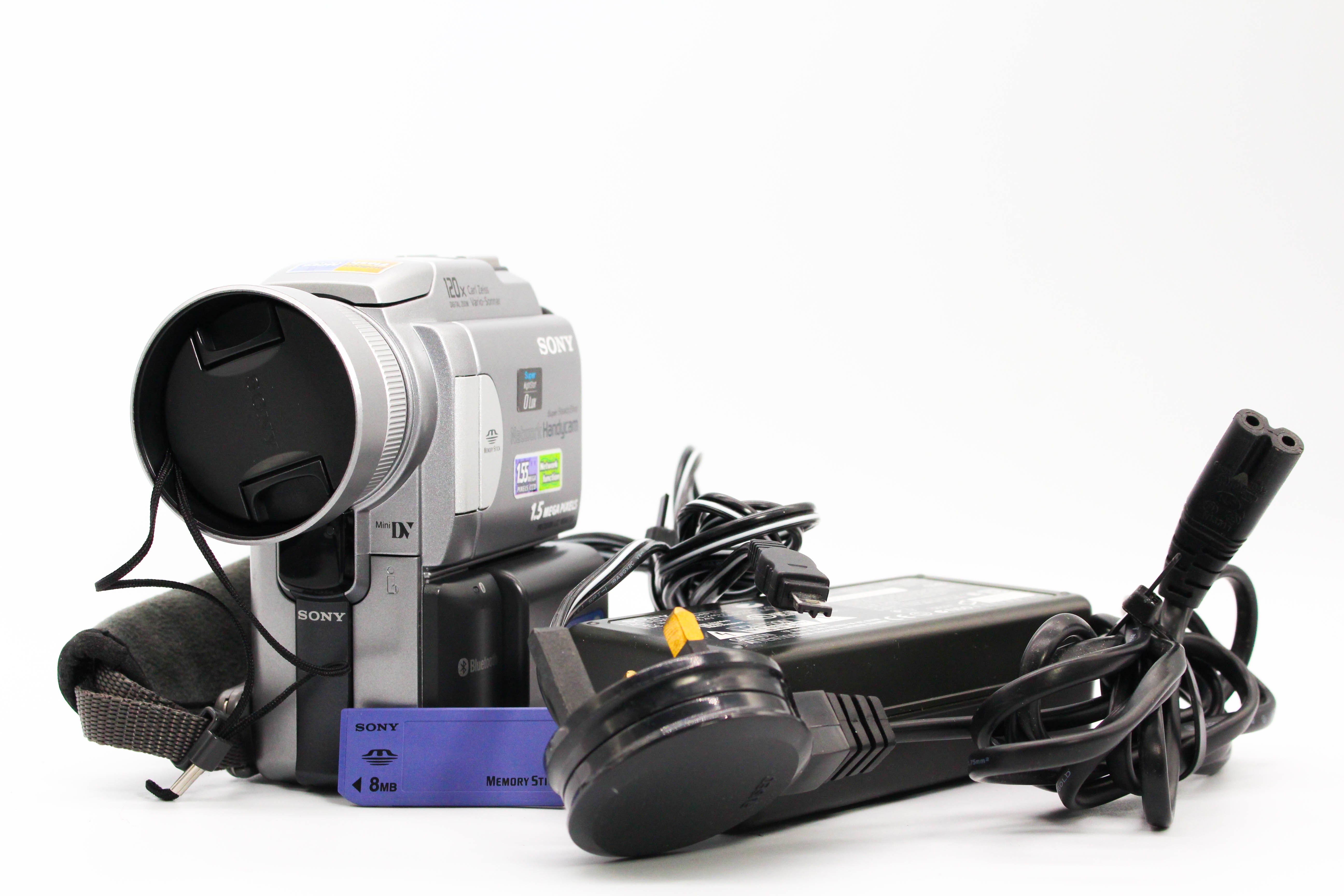 Sony DCR-PC120E MiniDV Digital Video Handycam Camcorder - Tested Bundle Excellent