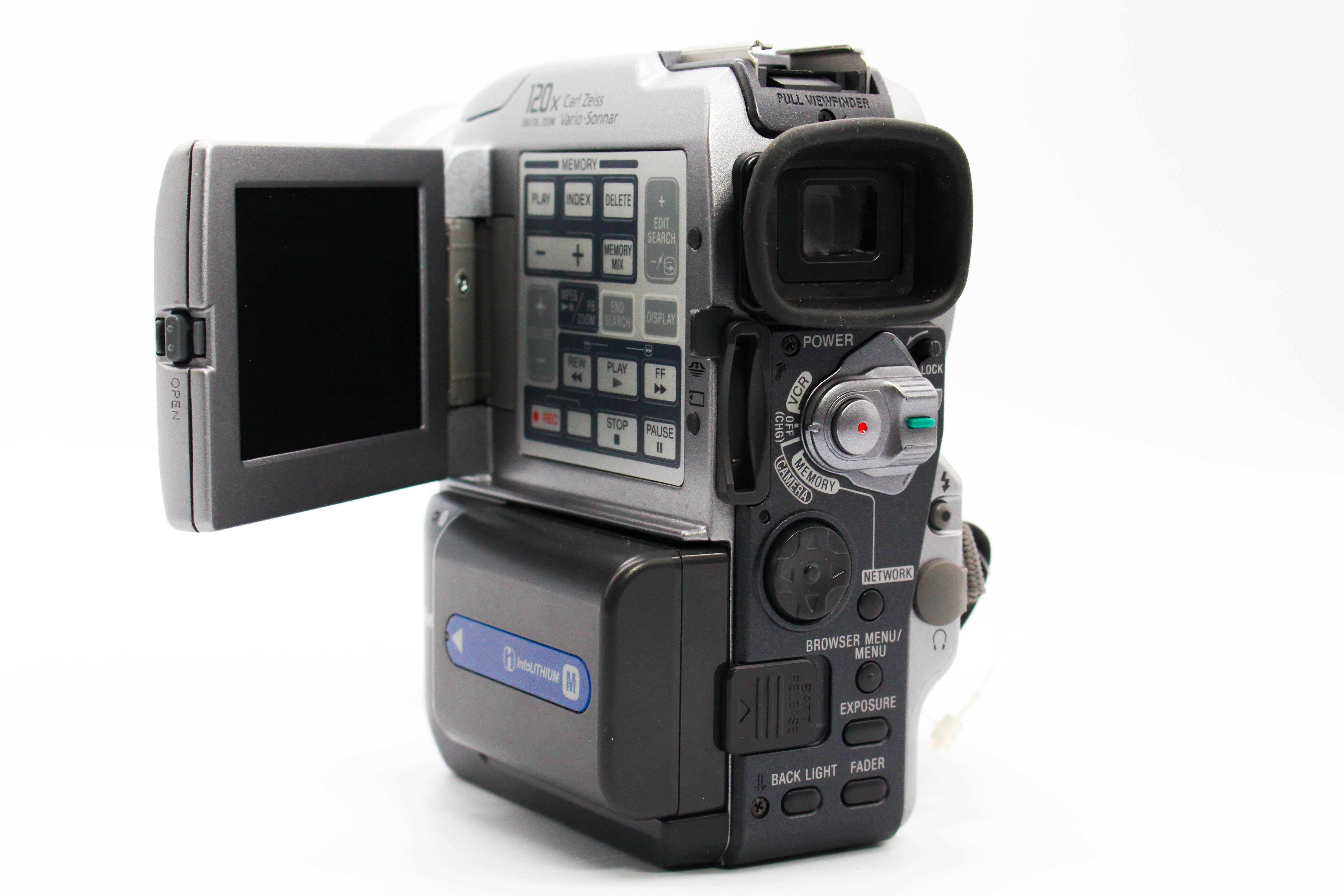 Sony DCR-PC120E MiniDV Digital Video Handycam Camcorder - Tested Bundle Excellent