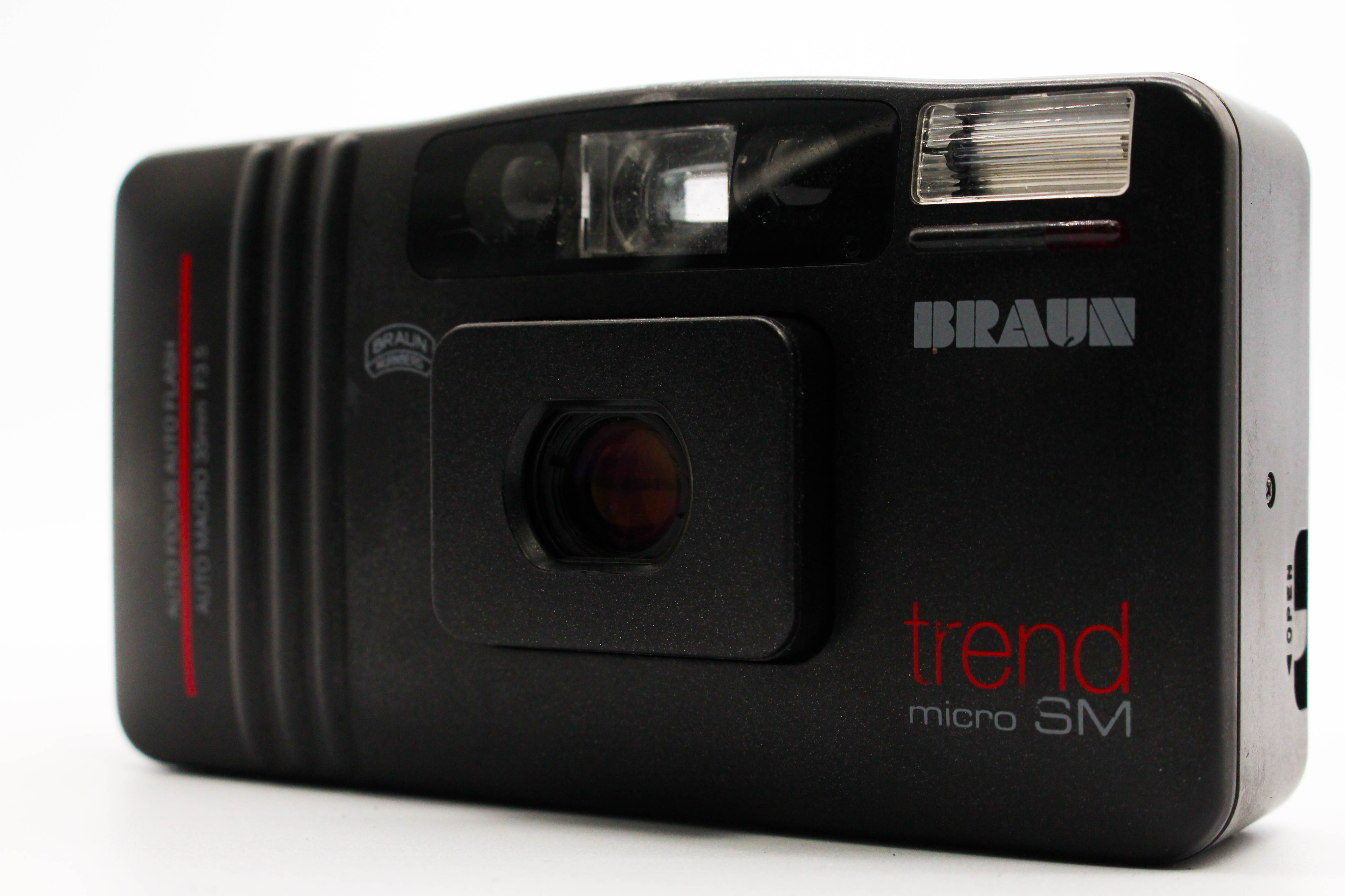 Braun Photo Technik Trend Micro SM 35mm Film Compact Point And Shoot Camera With 35mm F3.5 Lens - Tested Good