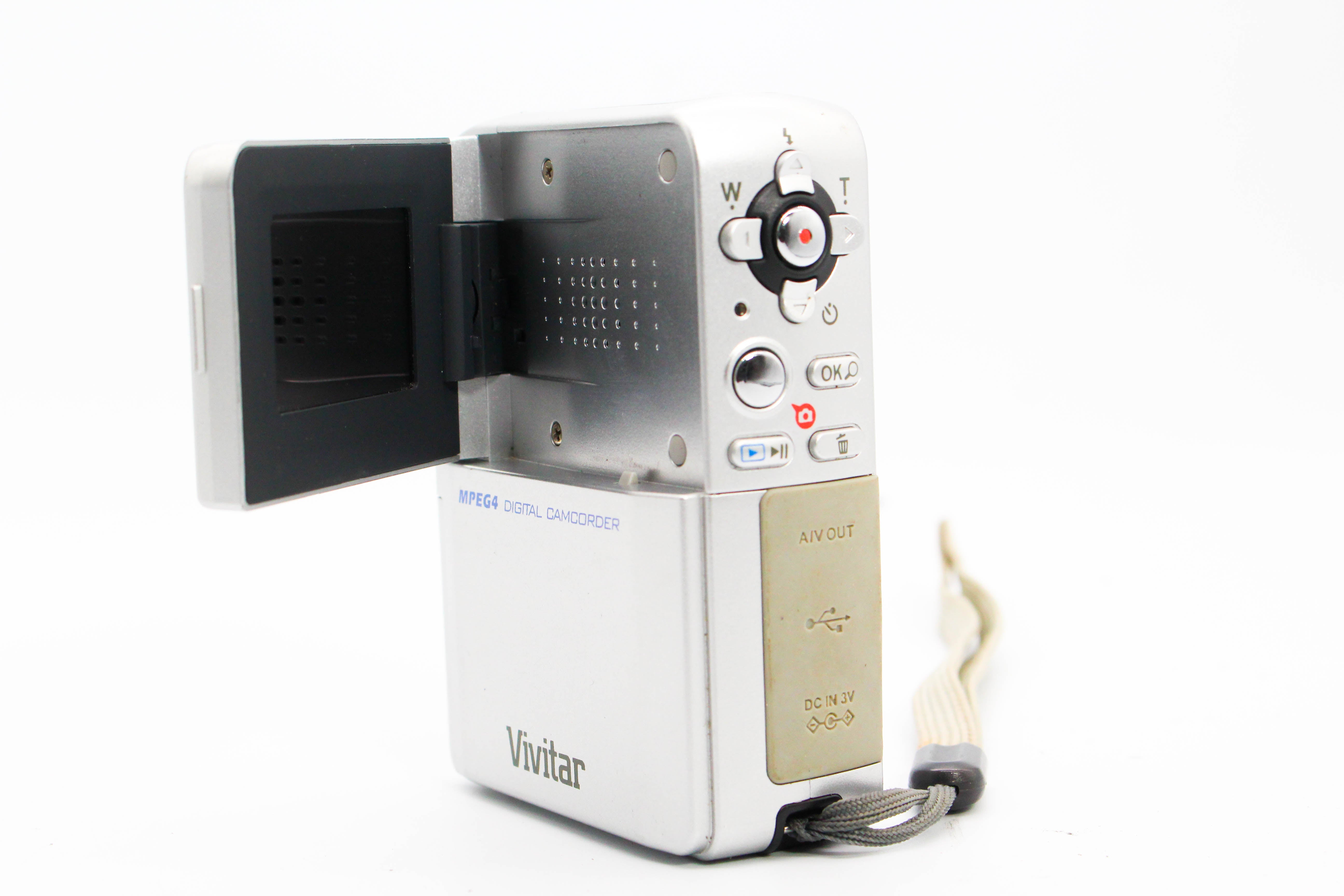 Vivitar DVR-200 SD Card Digital Photo Video Retro Camera Digicam - Tested Bundle