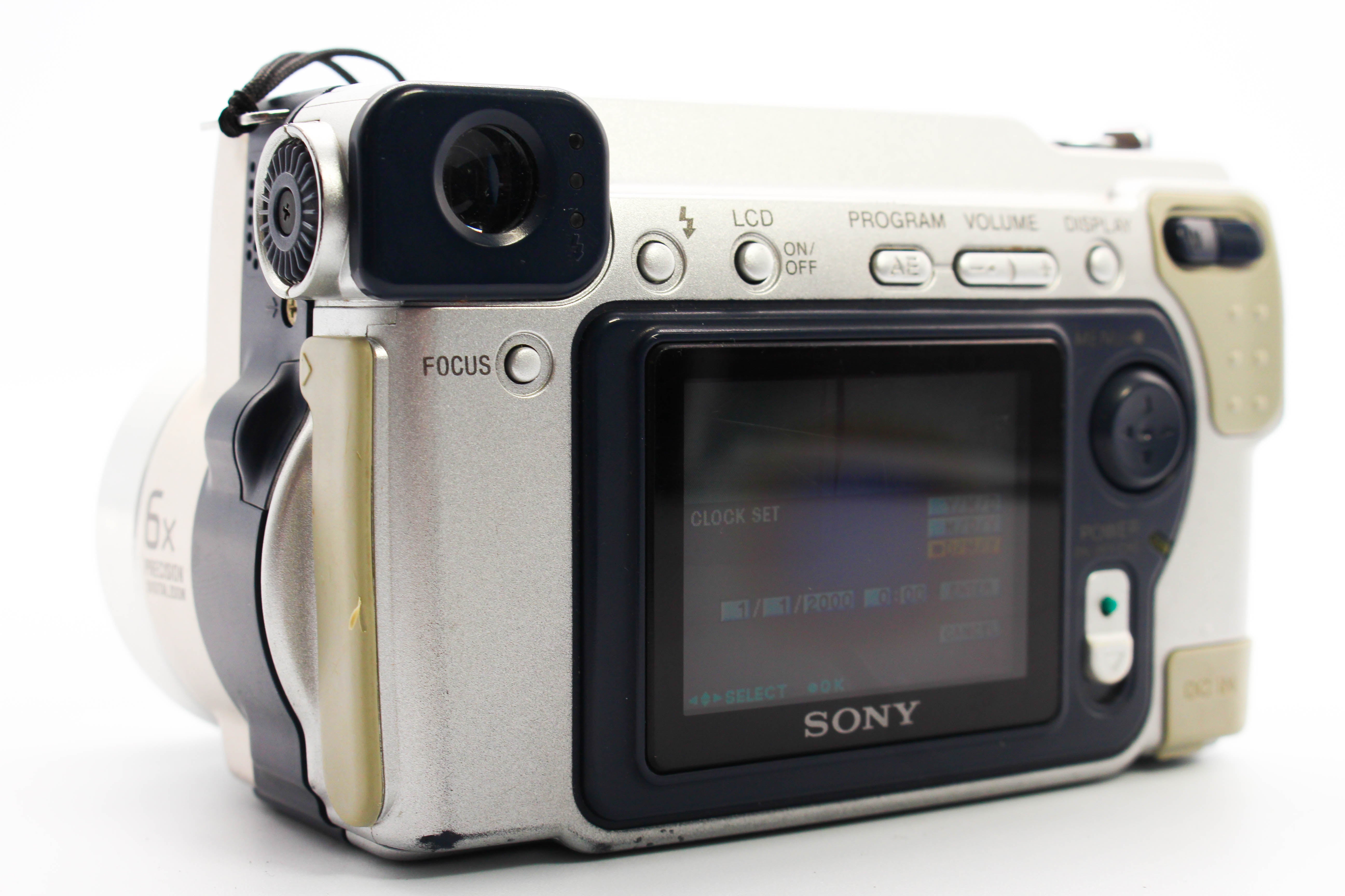 Sony Cybershot DSC-S70 Memory Stick Retro Digital Photo Video Camera Digicam - Tested Bundle Excellent