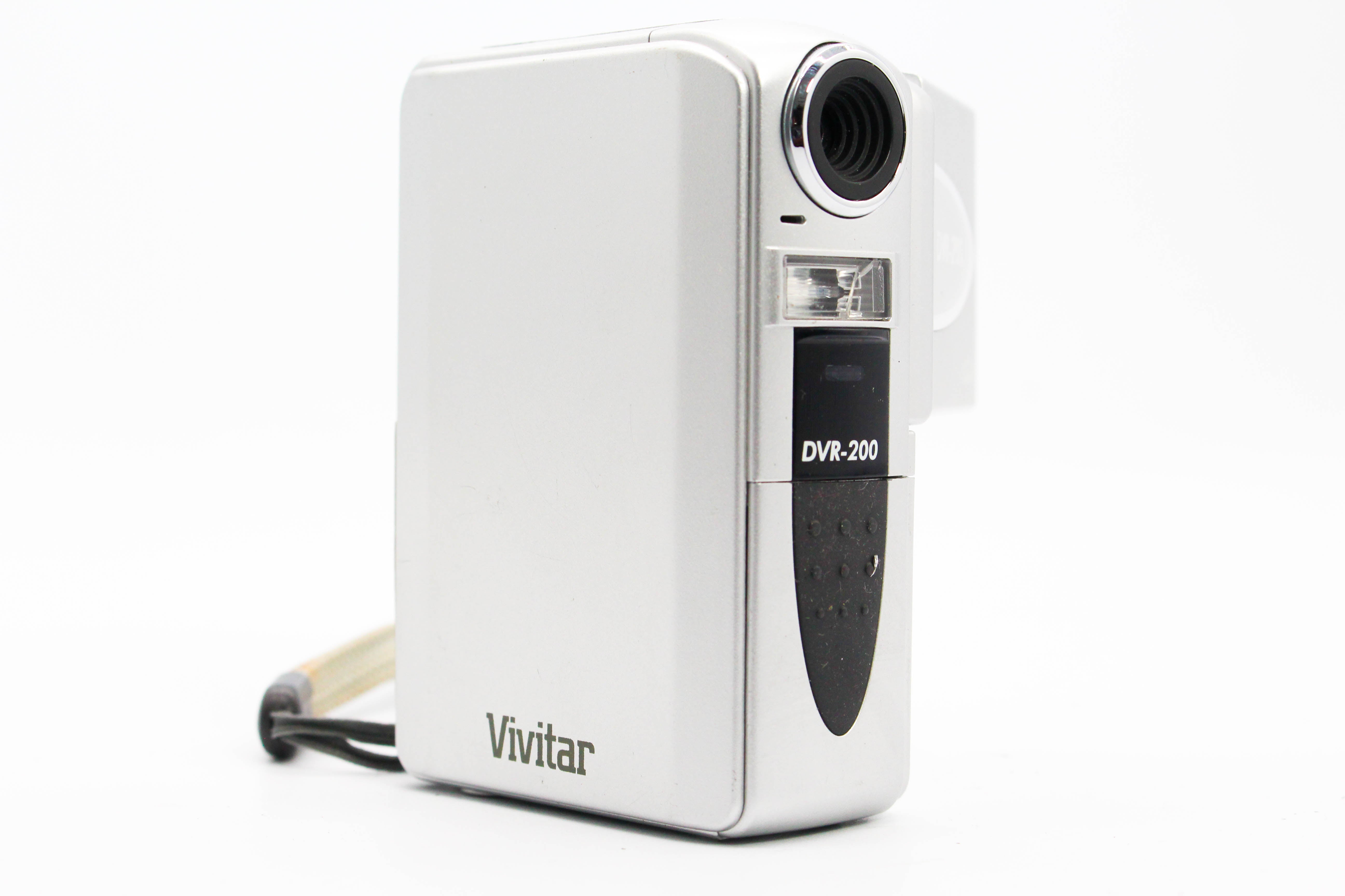 Vivitar DVR-200 SD Card Digital Photo Video Retro Camera Digicam - Tested Bundle