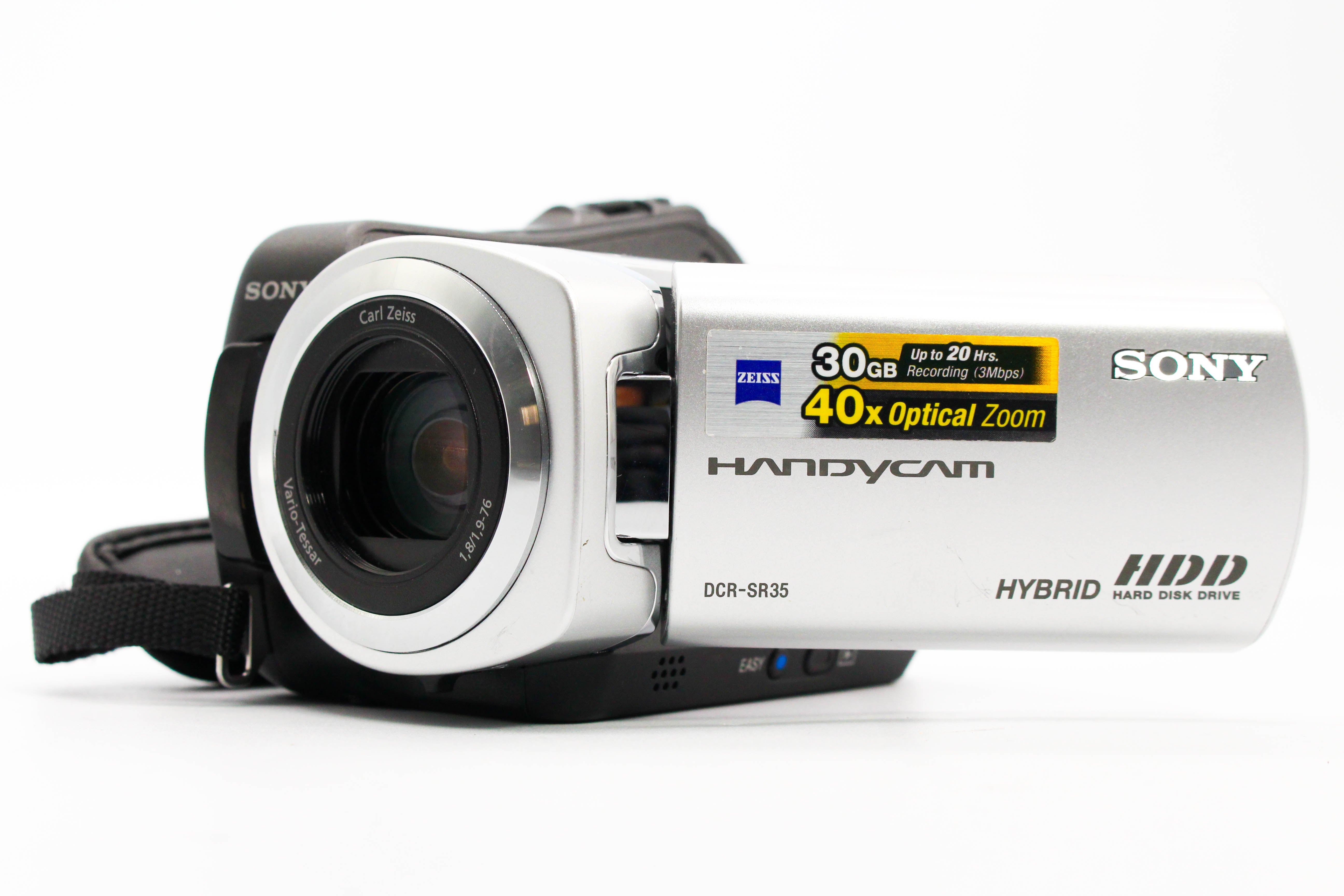 Sony DCR-SR35E HDD SD Card HD Digital Video Handycam Camcorder Camera - Tested Bundle Excellent