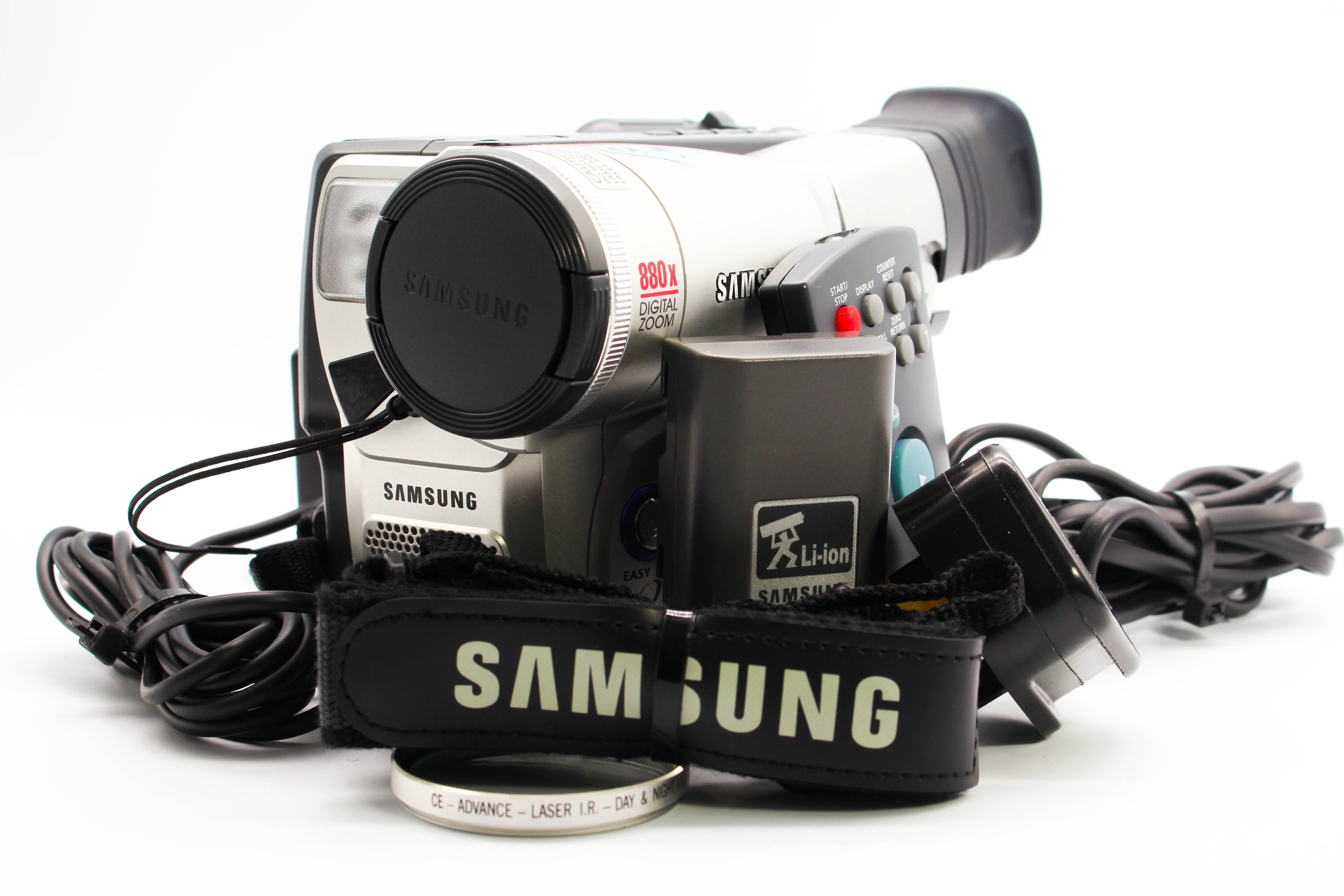 Samsung VP-L750 Video8 8mm Handycam Camcorder Camera - Tested Bundle Excellent