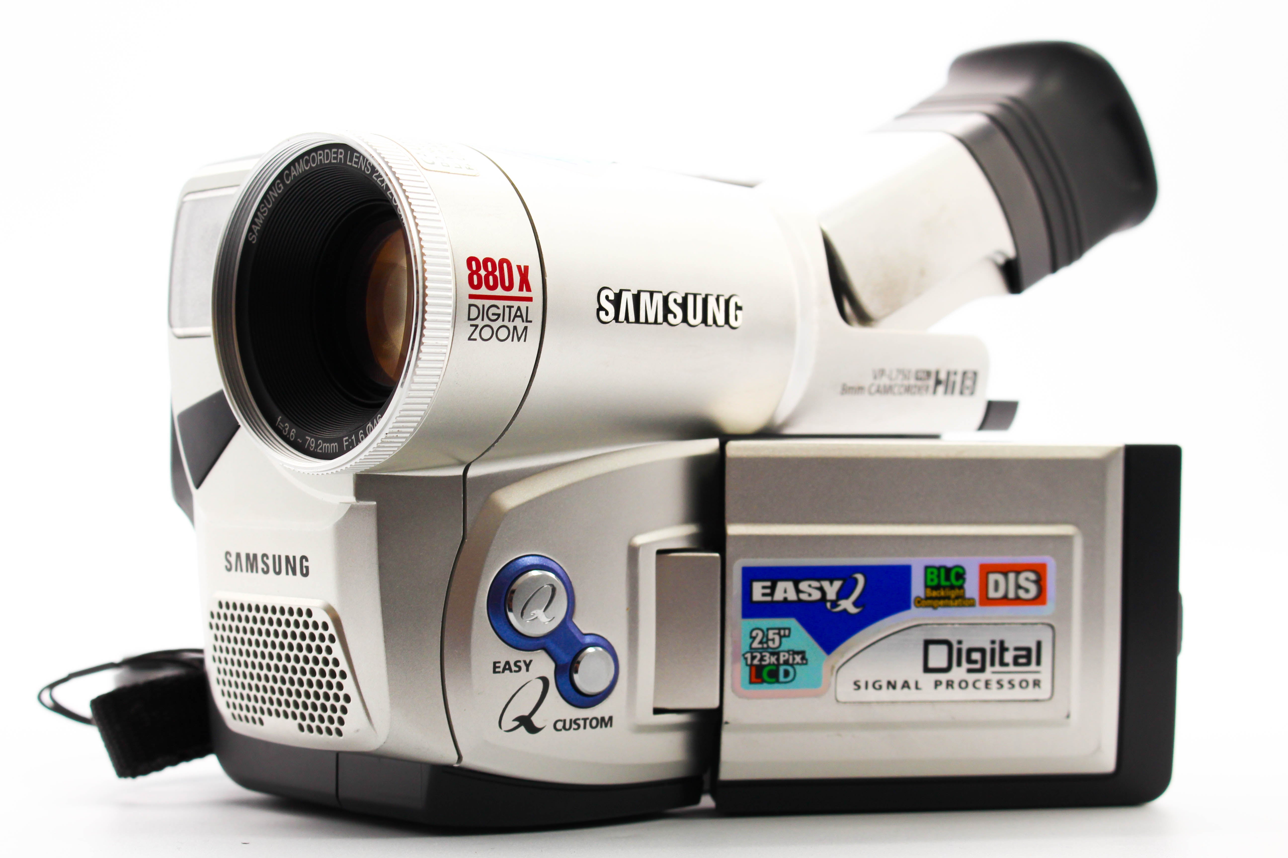 Samsung VP-L750 Video8 8mm Handycam Camcorder Camera - Tested Bundle Excellent