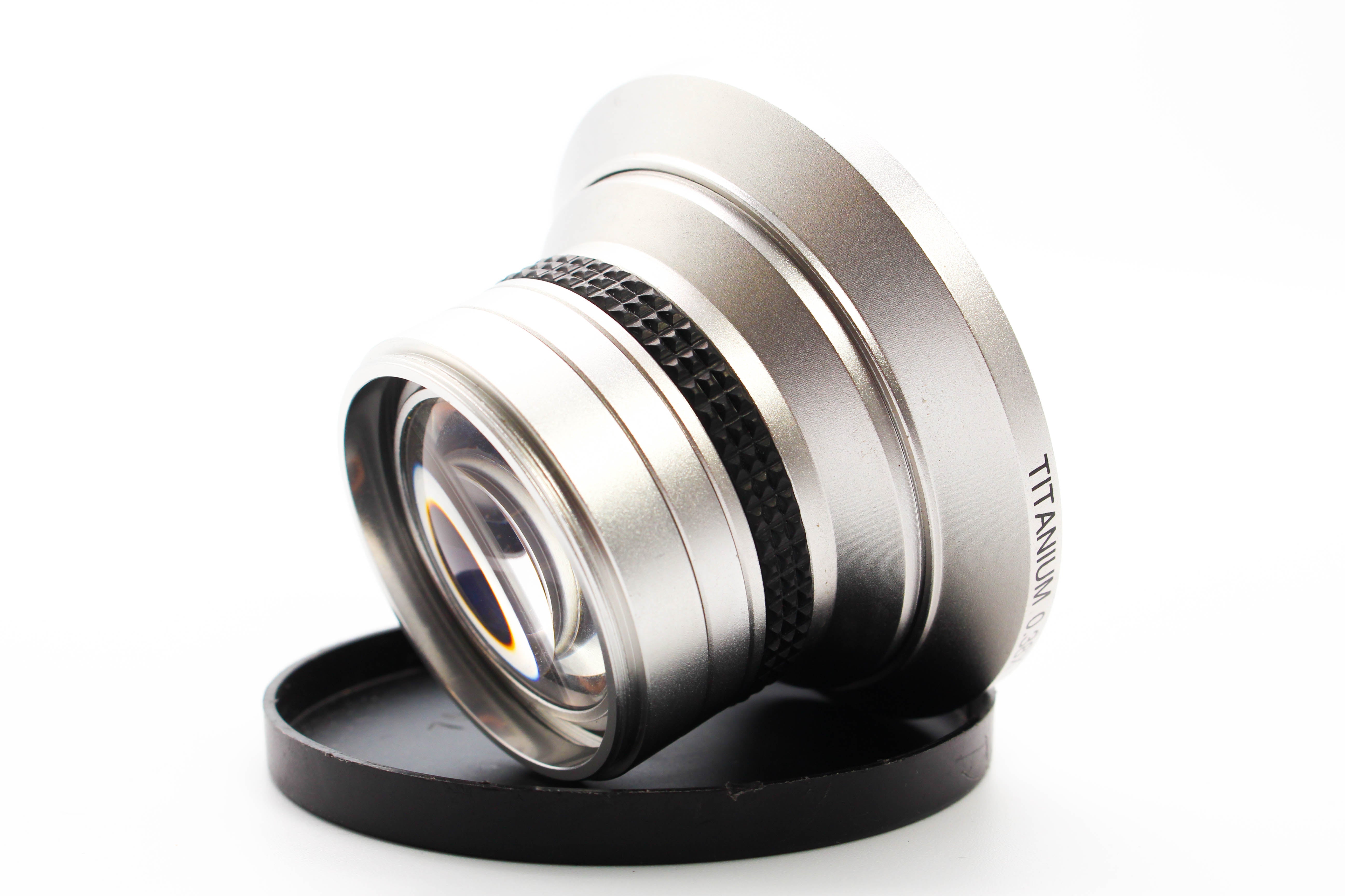 Titanium Digital Optics 0.38x 46mm Screw Mount Ultra Wide Lens For Camcorders - Tested
