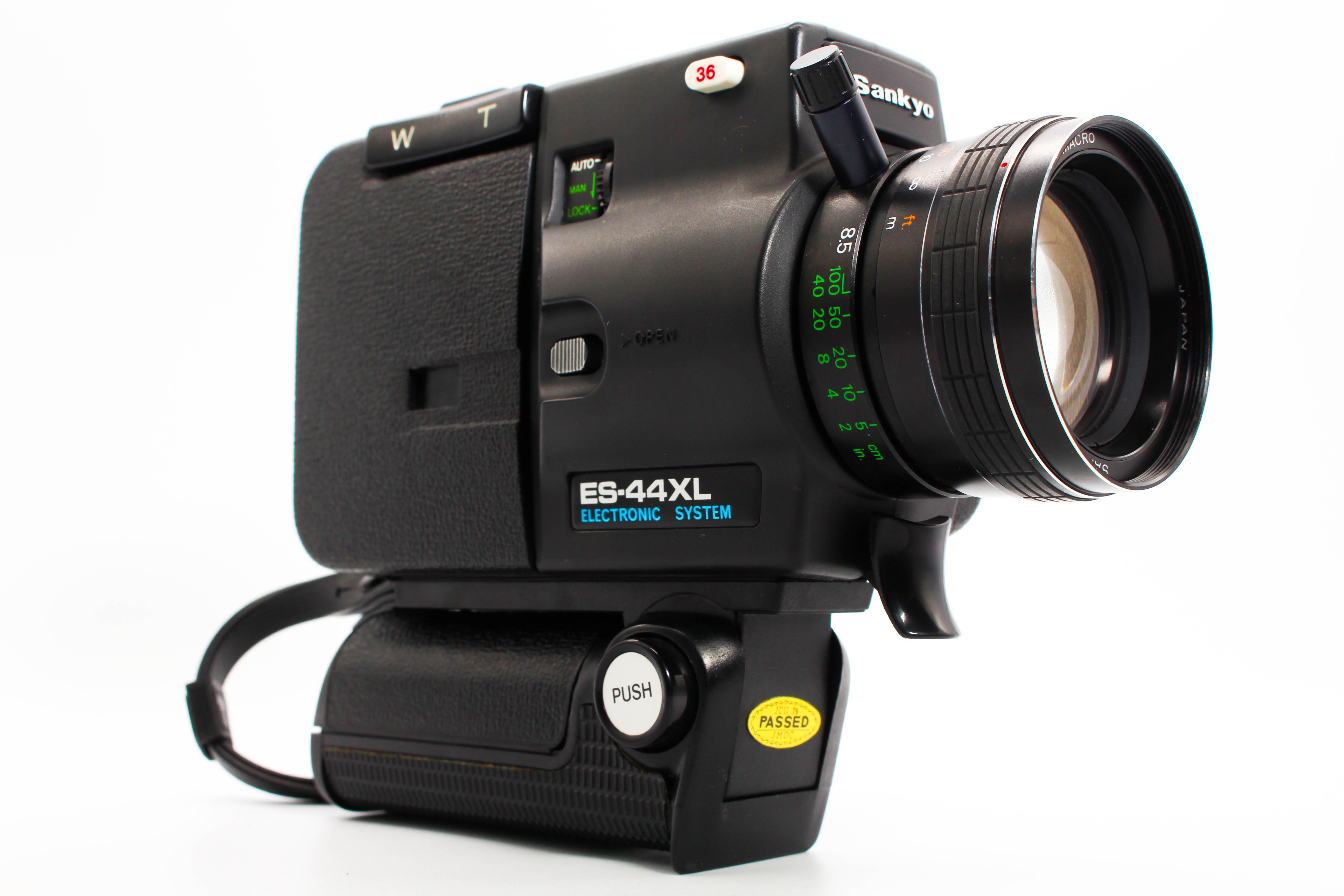Sankyo ES-44XL Electronic System Super 8 Cine Camera - Tested Bundle Excellent