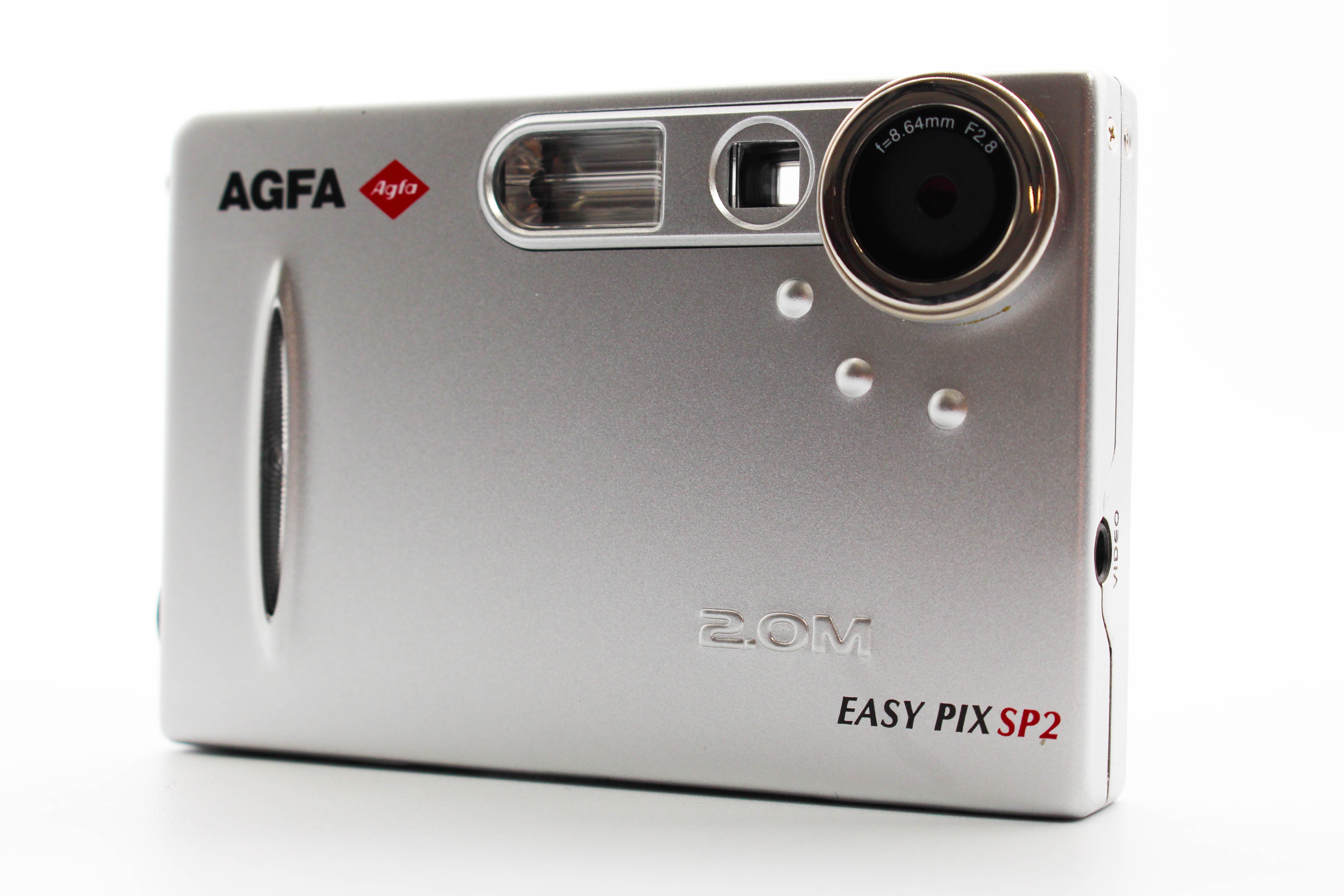 AGFA EasyPix SP2 SD Card Digital Compact Photo Video Camera Digicam - Tested Bundle Execellent