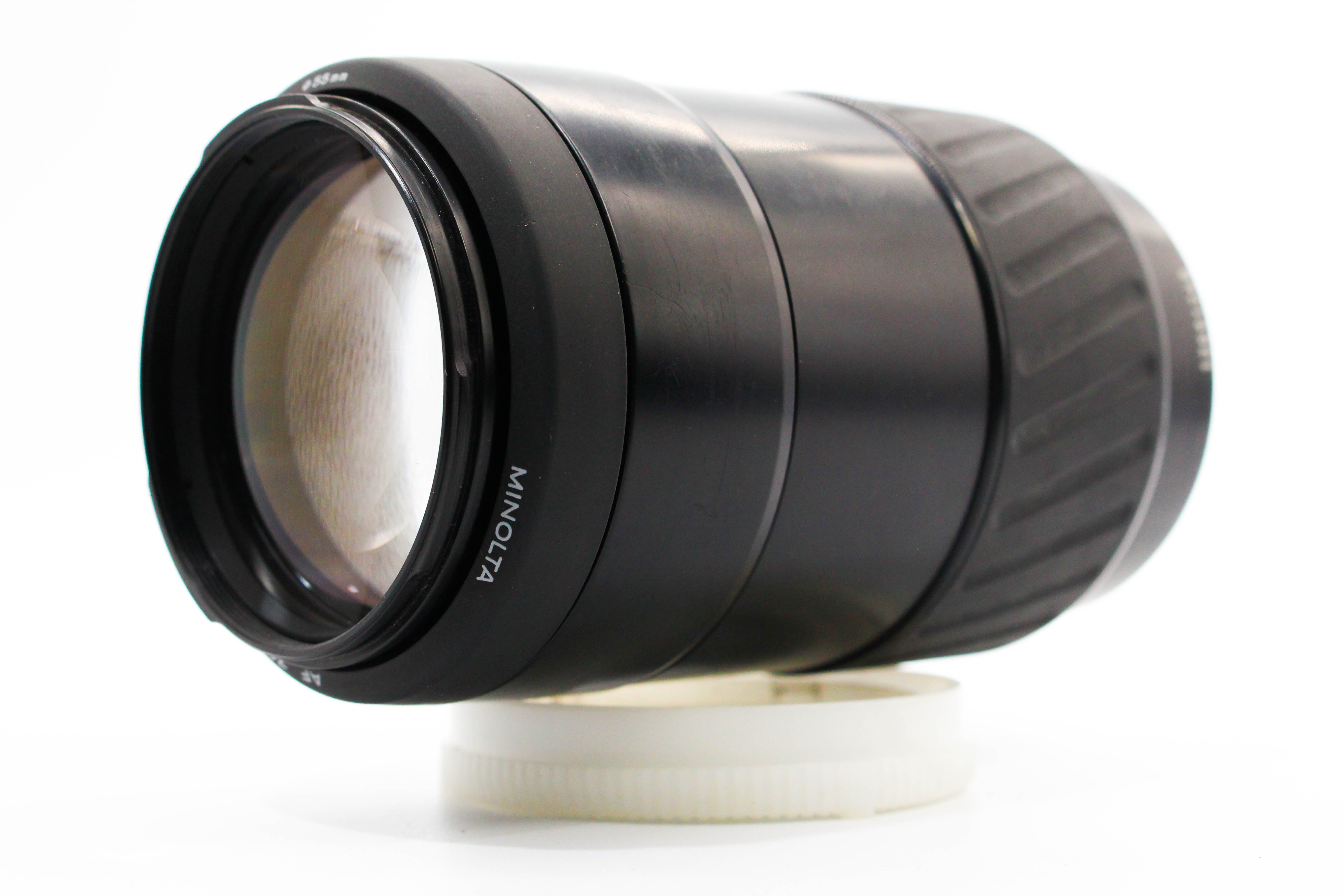 Minolta 75-300mm f/4.5-5.6 Sony Minolta A Mount AF Zoom Lens For DSLR Cameras - Tested Bundle Excellent