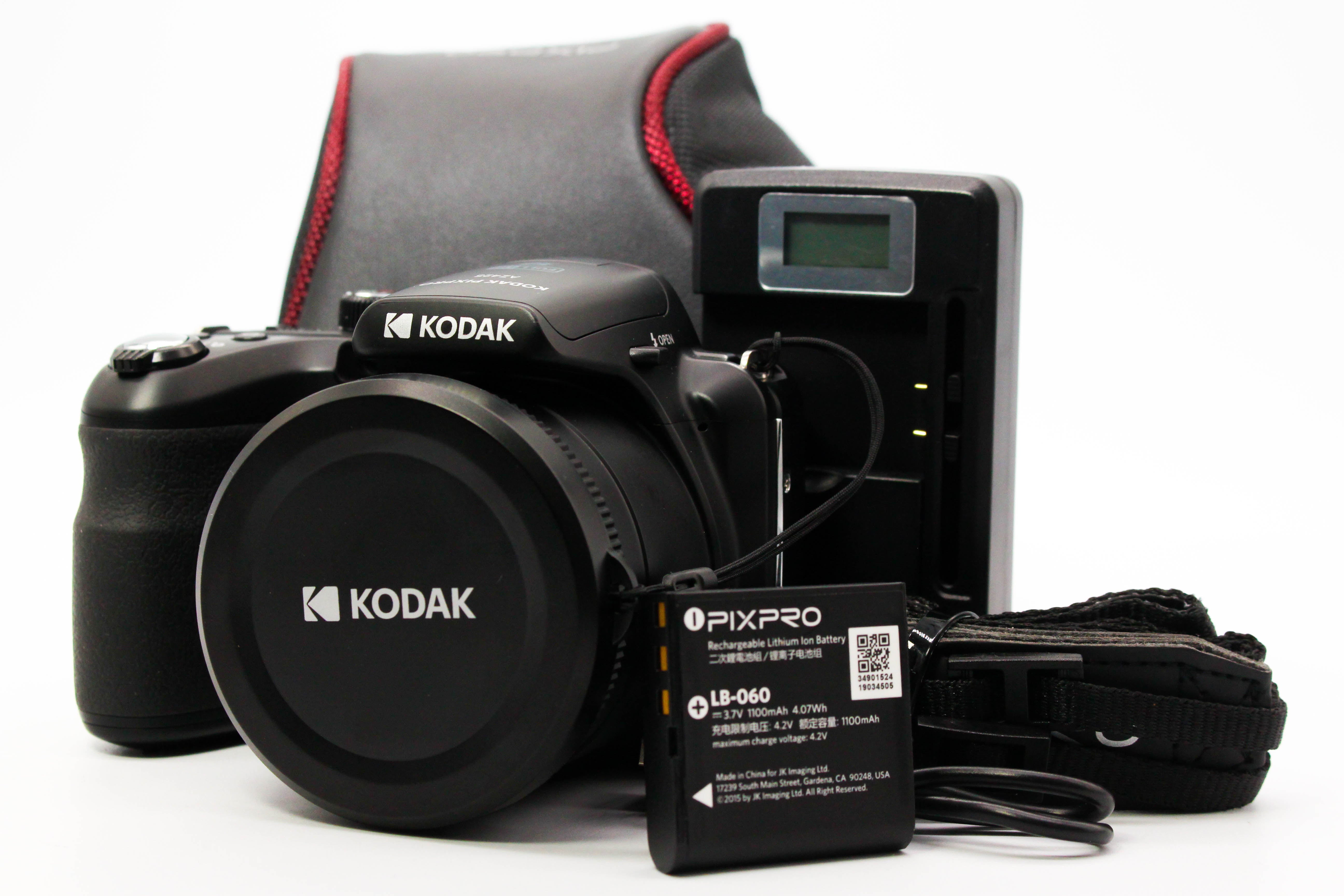 Kodak PixPro AZ425 SD Card Full HD Digital Photo Video Bridge Camera - Tested Bundle Excellent