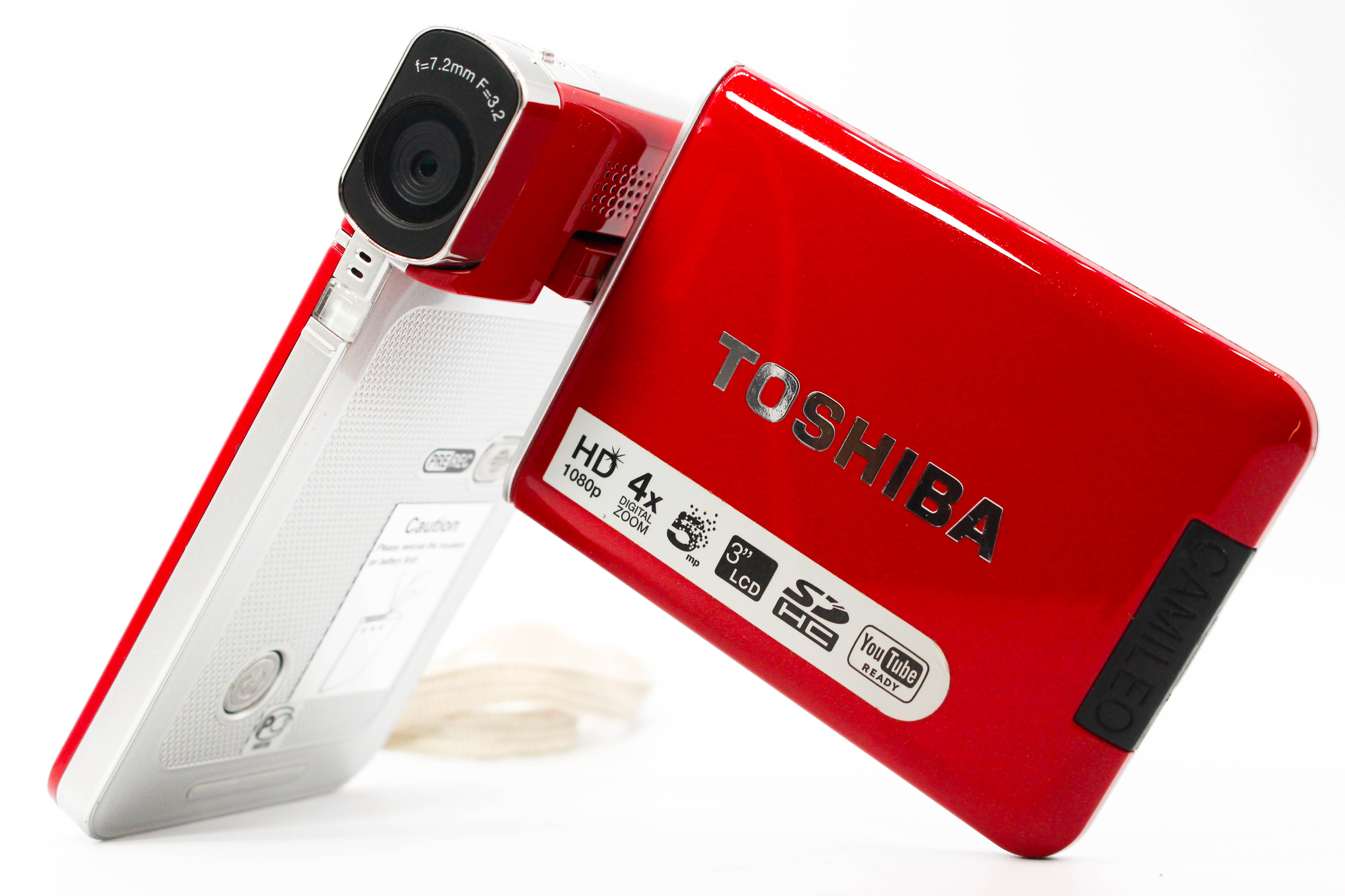 Toshiba Camileo S20 SD Card Digital Photo Video Camera Retro Digicam Camcorder - Tested Bundle Excellent
