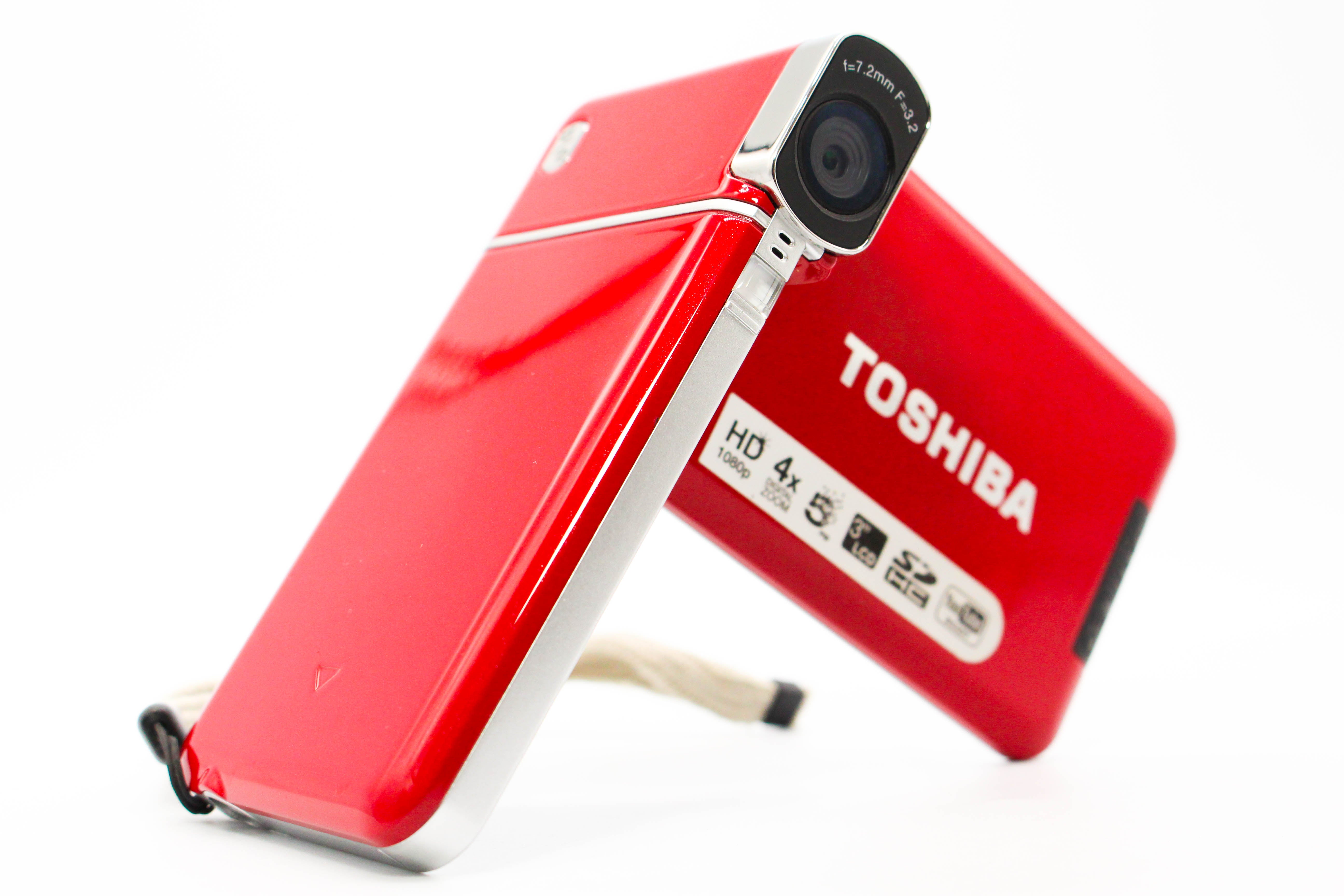 Toshiba Camileo S20 SD Card Digital Photo Video Camera Retro Digicam Camcorder - Tested Bundle Excellent