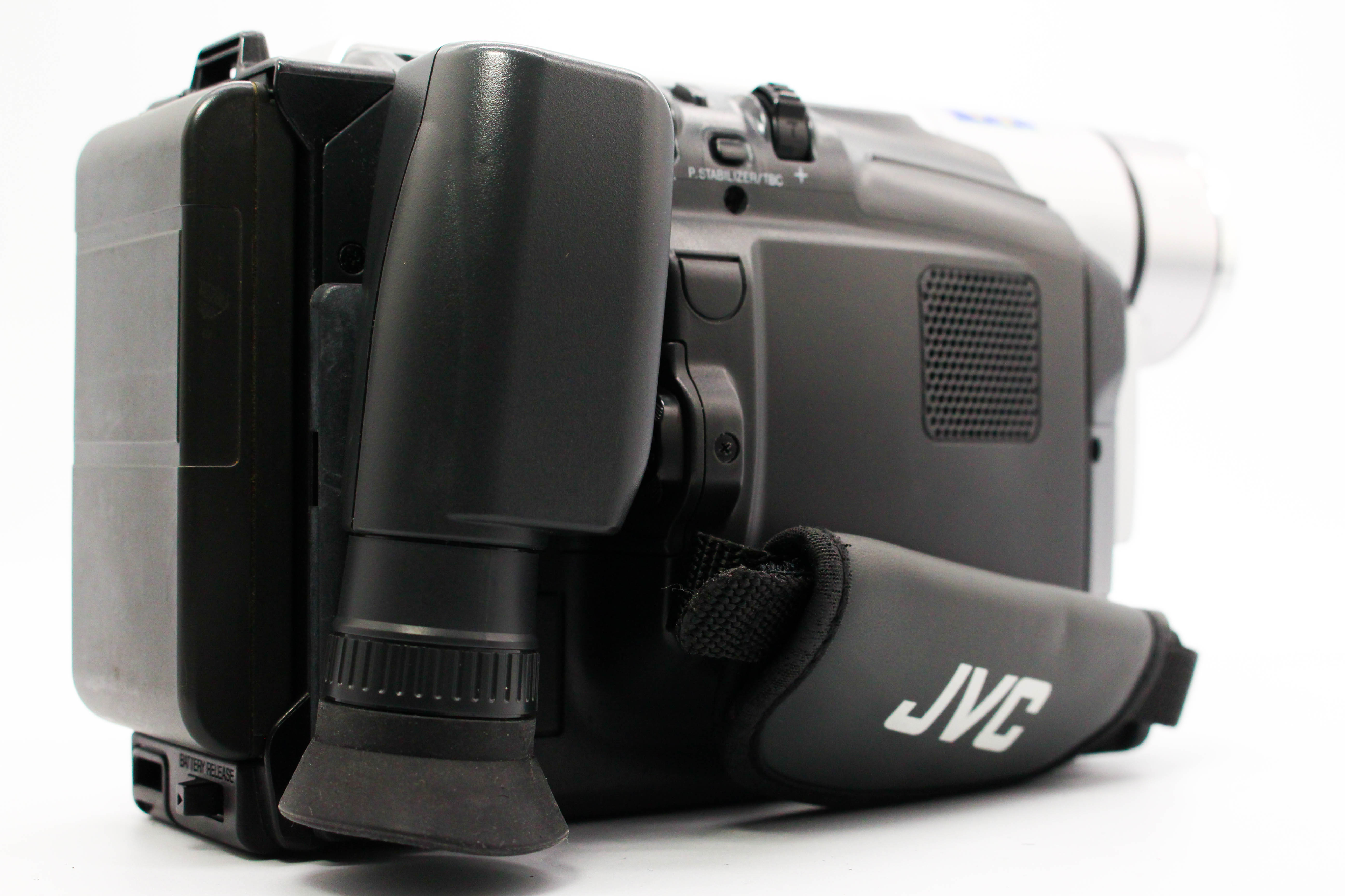 JVC GR-FXM37E VHS-C Analog Video Handycam Camcorder Camera - Tested Bundle Excellent