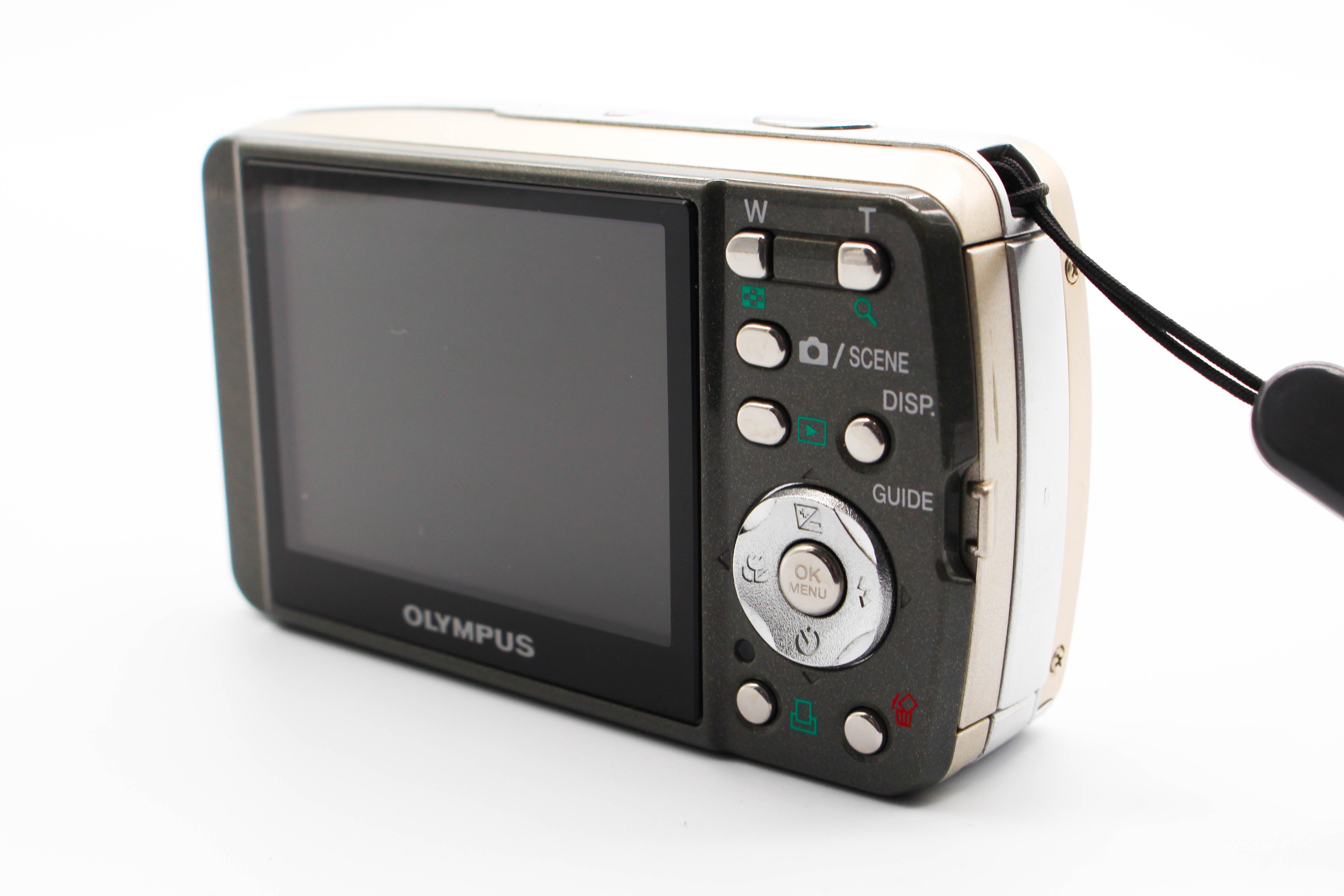 Olympus MJU 600 Digital Photo Video Retro Camera Digicam - Tested Bundle Excellent