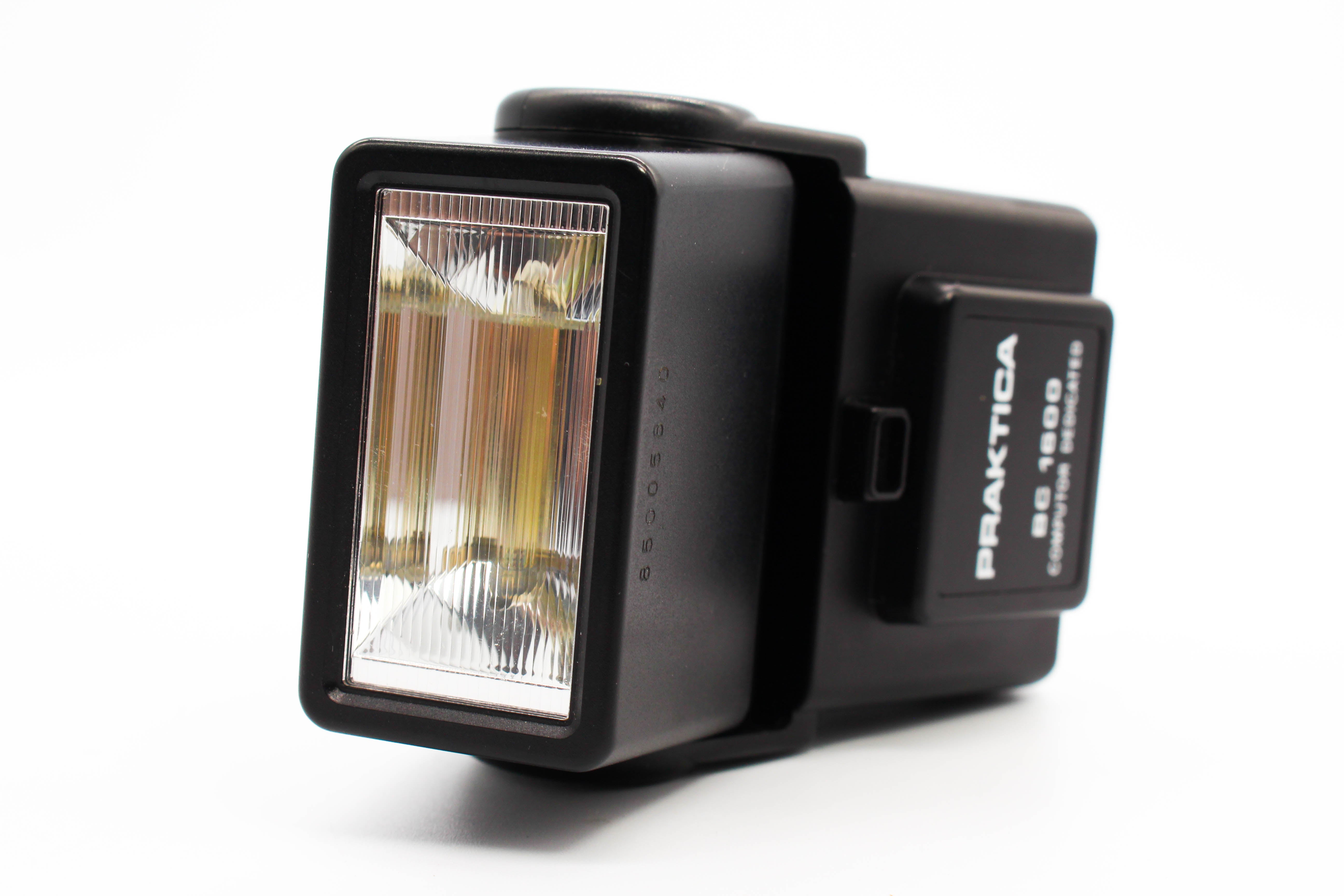 Praktica 1600 Flash Computor Dedicated Electronic Flashgun Unit For Vintage Film Photo Cameras - Tested Good