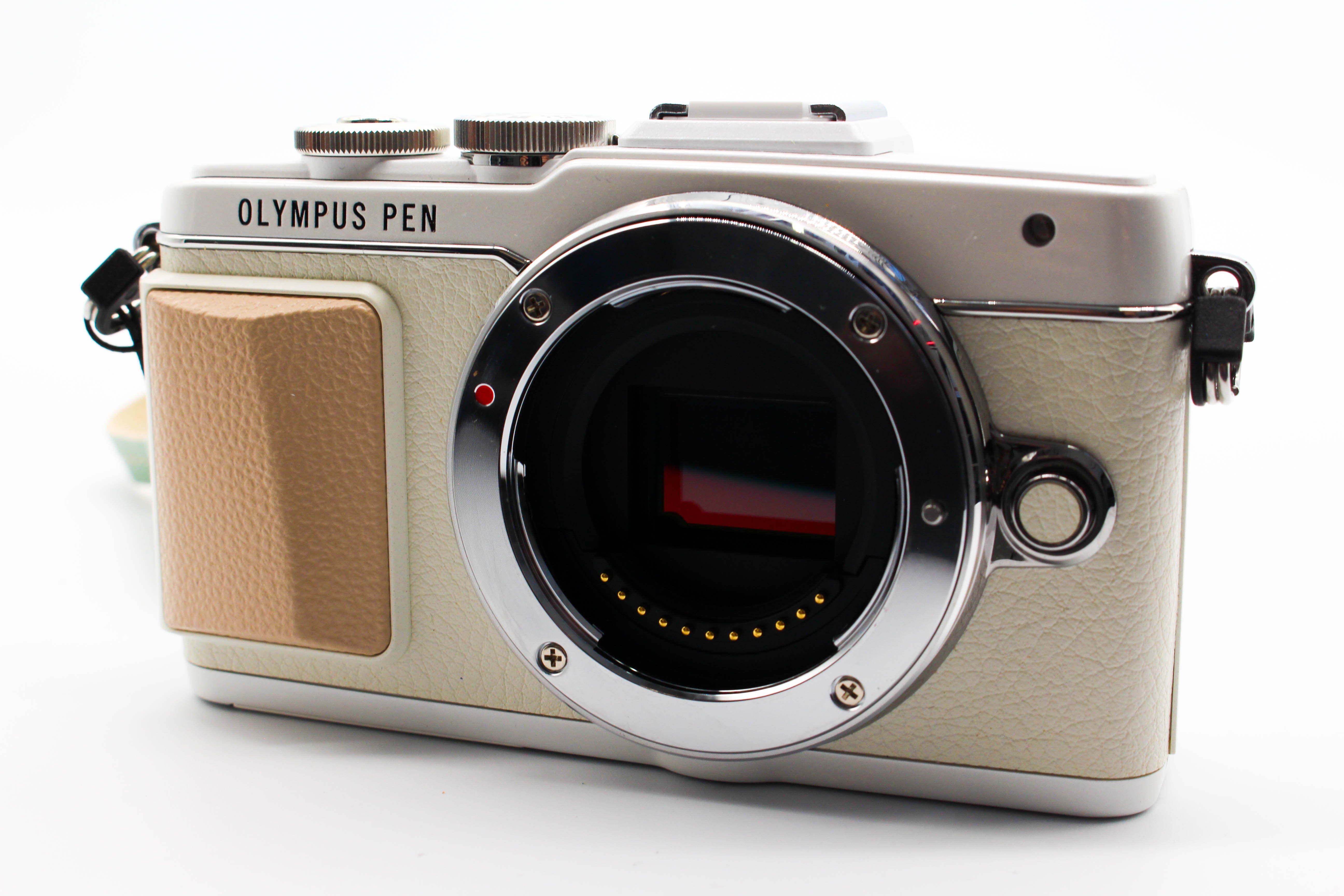 Olympus Pen Lite E-PL7 Mirrorless Micro Four Thirds Digital Camera Body - Tested Bundle Excellent