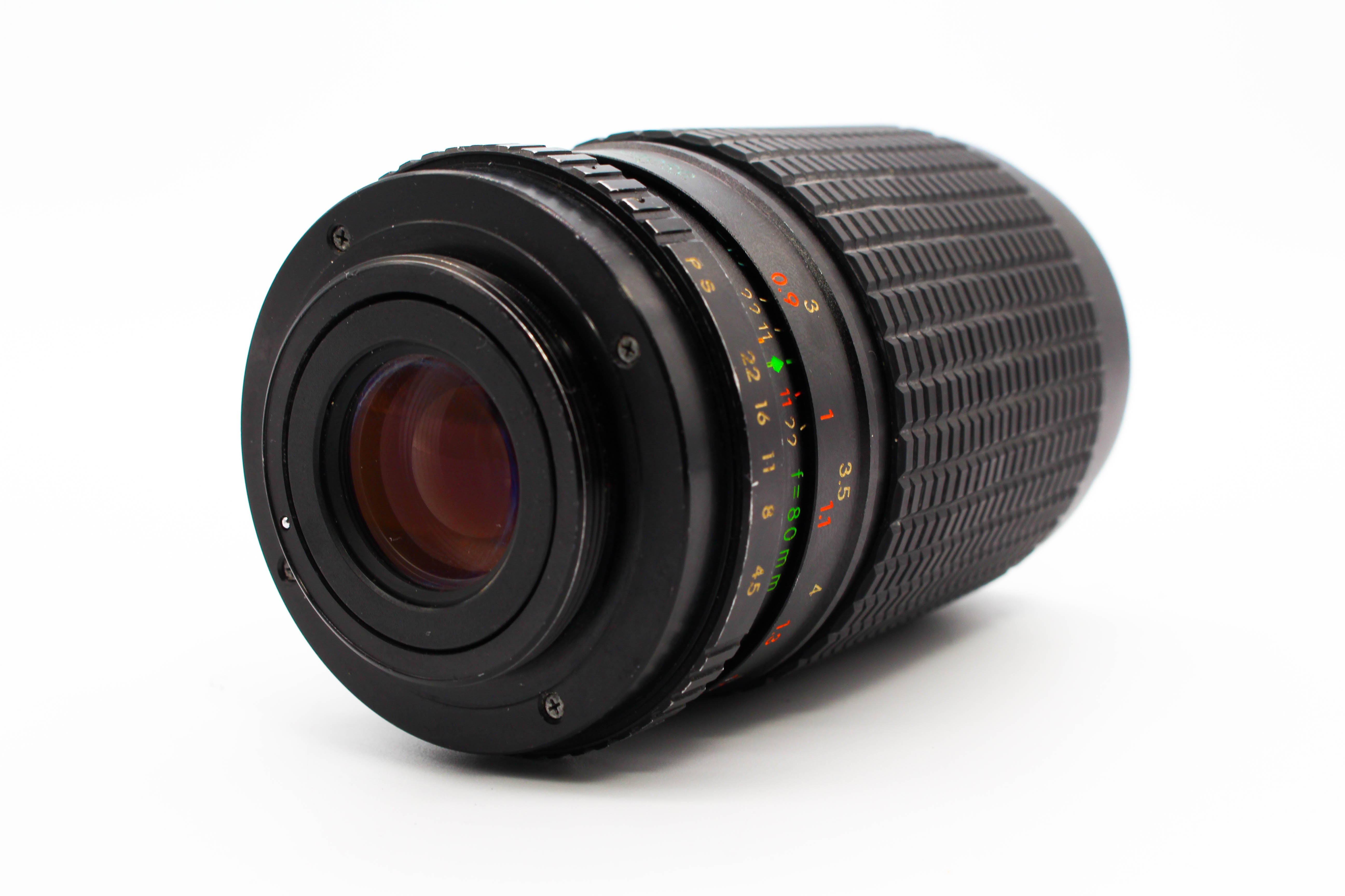Sunagor Ultra Compact 80-200mm f/4.5-5.5 M42 Pentax Screw on Mount Telephoto Zoom Lens - Tested