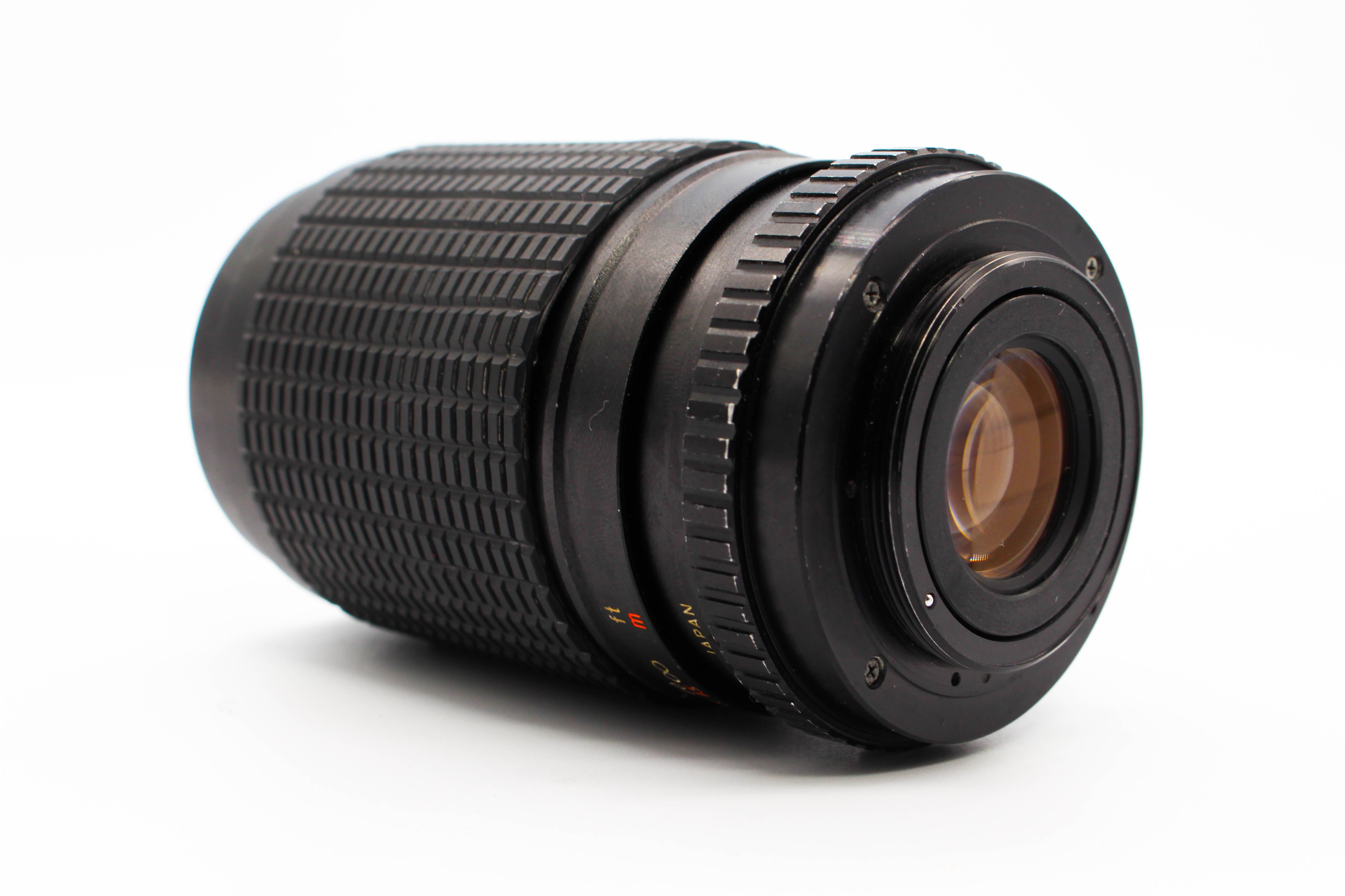 Sunagor Ultra Compact 80-200mm f/4.5-5.5 M42 Pentax Screw on Mount Telephoto Zoom Lens - Tested