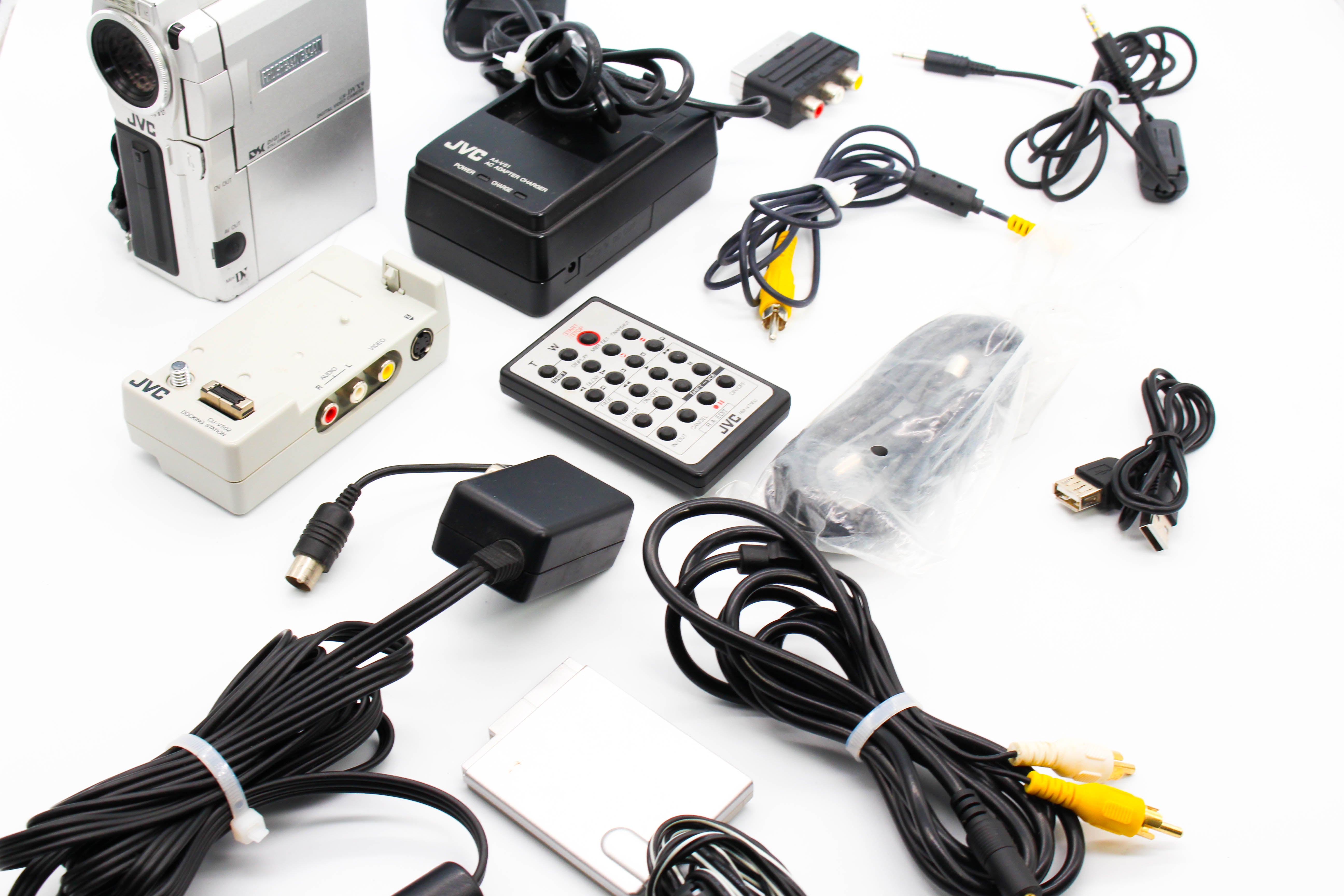 JVC GR-DVX9E MiniDV Digital Video Handycam Camcorder Camera - Tested Bundle