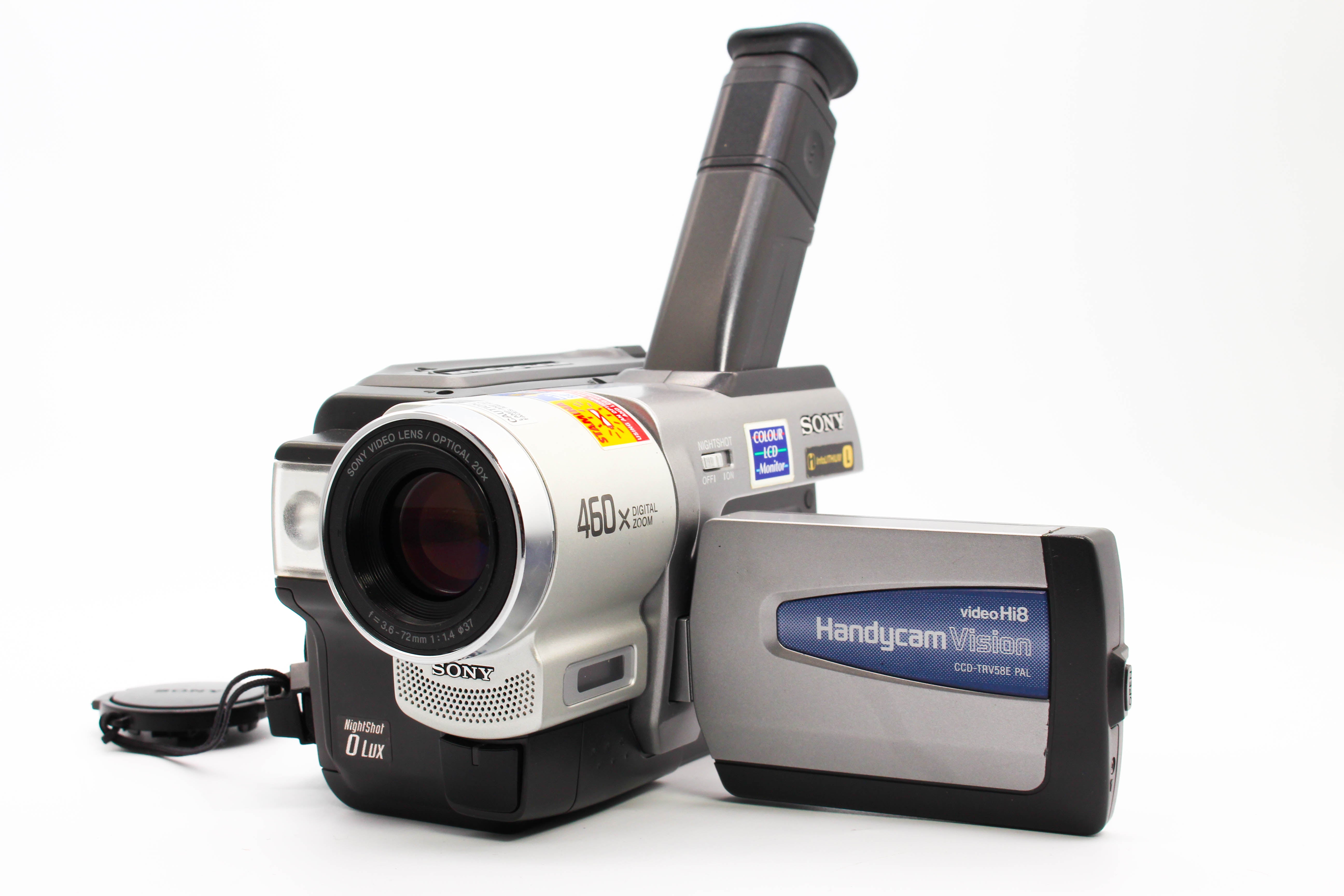 Sony CCD-TRV58E Hi8 Video8 8mm Analog Video Handycam Camcorder Camera - Tested Bundle Excellent
