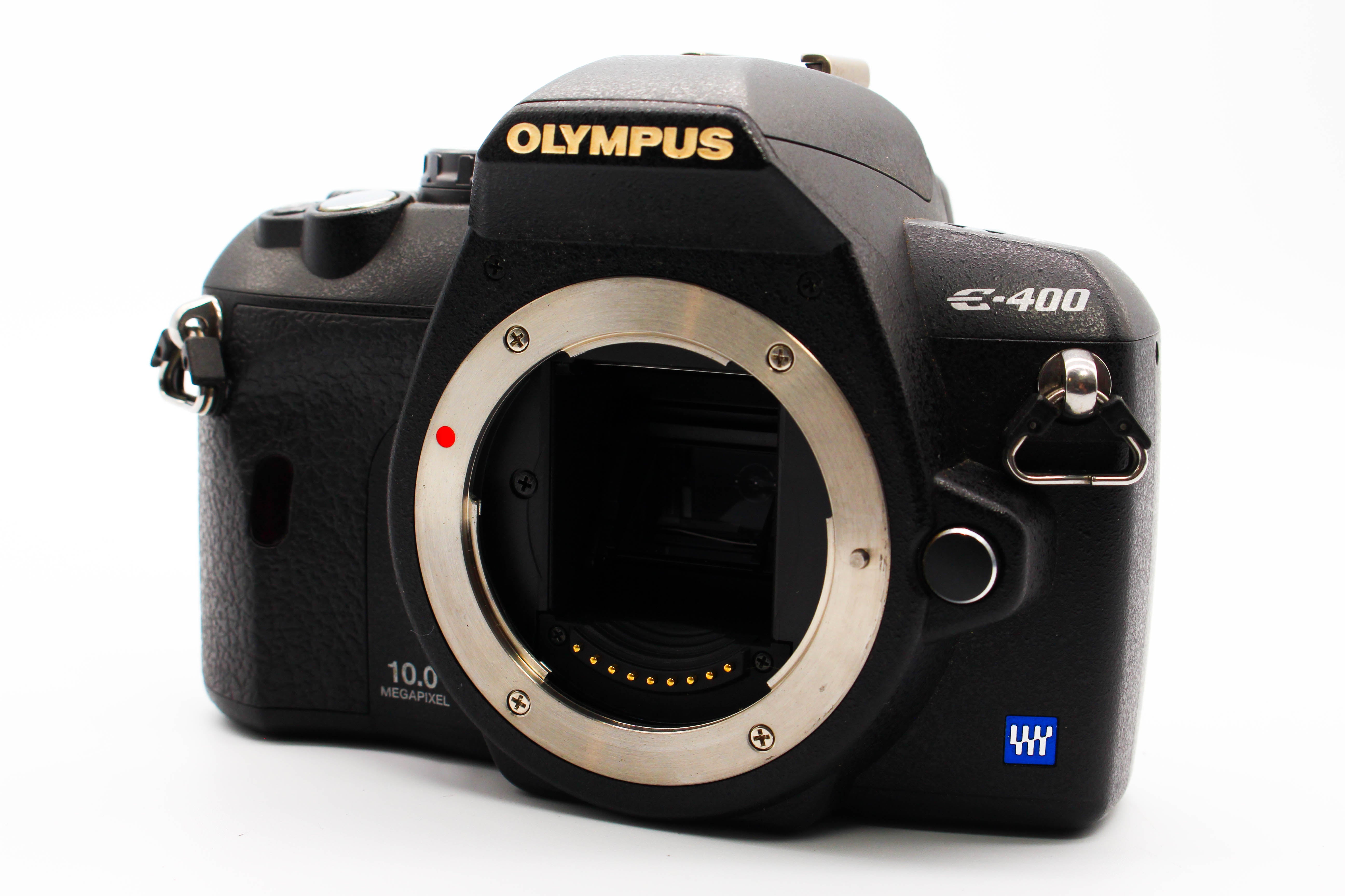 Olympus E-400 Compact Flash CF Card xD Picture Card DSLR Camera Body - Tested Bundle Excellent