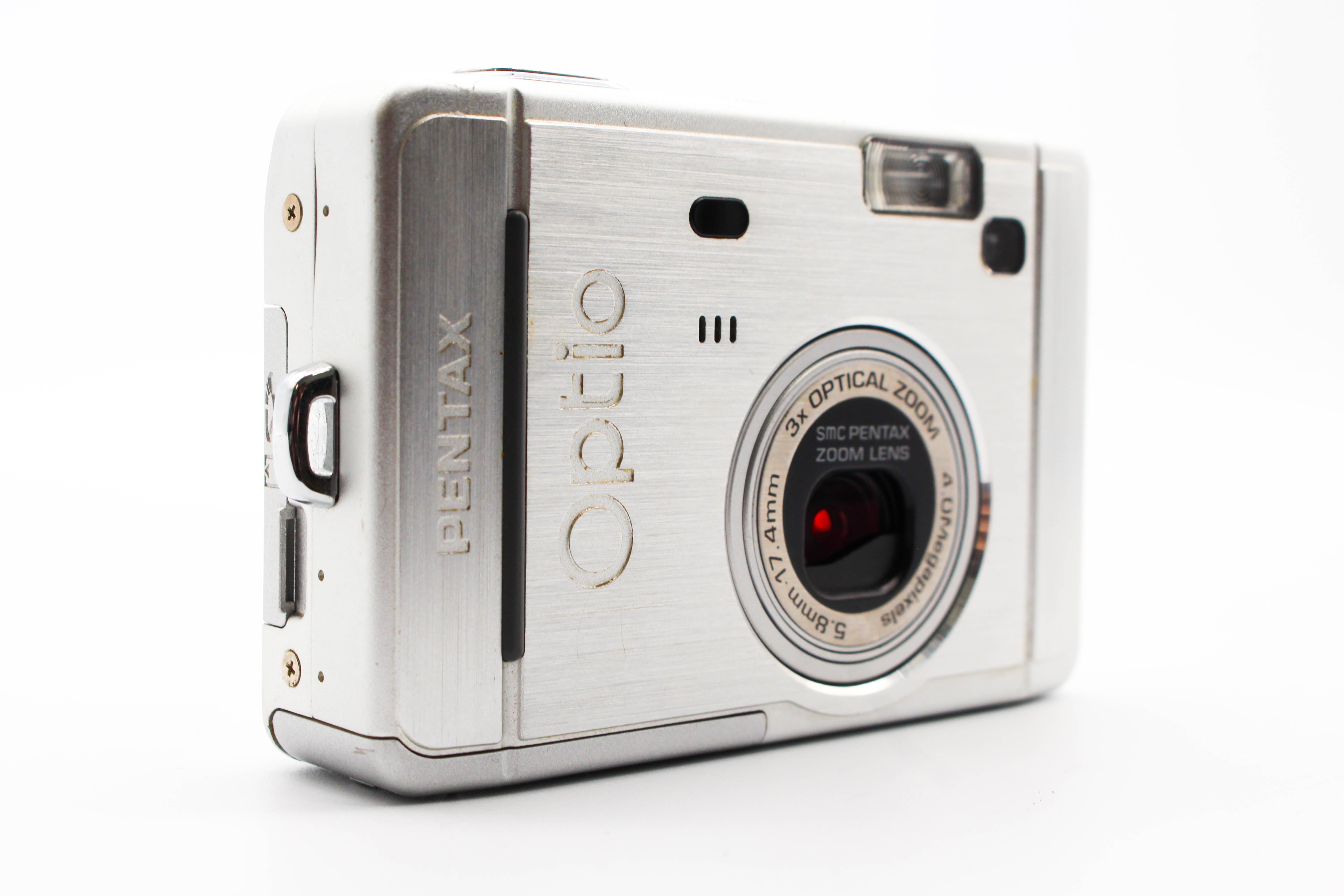 Pentax Optio S40 SD Card Compact Digital Photo Video Retro Camera Digicam (Read) - Tested Bundle