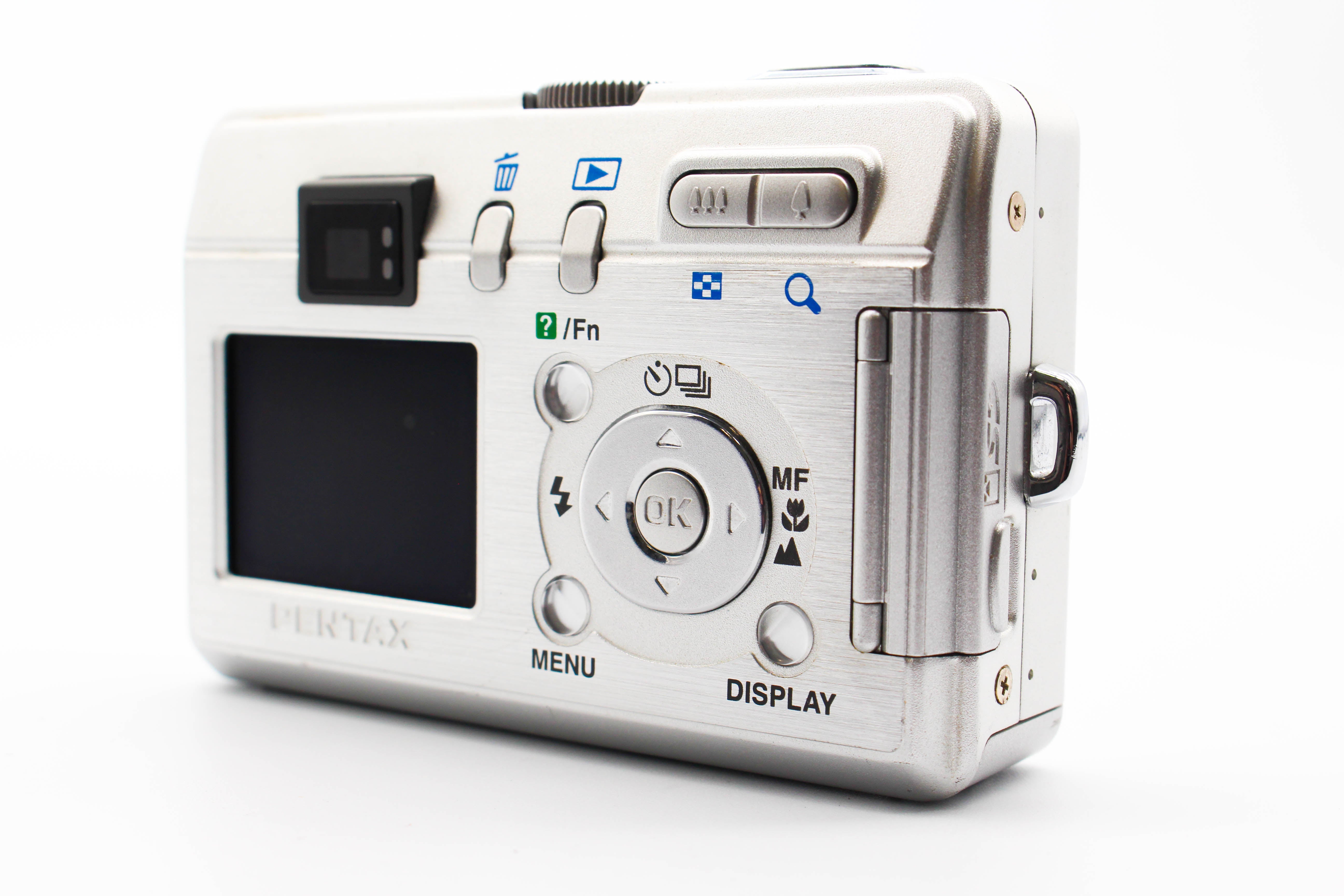 Pentax Optio S40 SD Card Compact Digital Photo Video Retro Camera Digicam (Read) - Tested Bundle