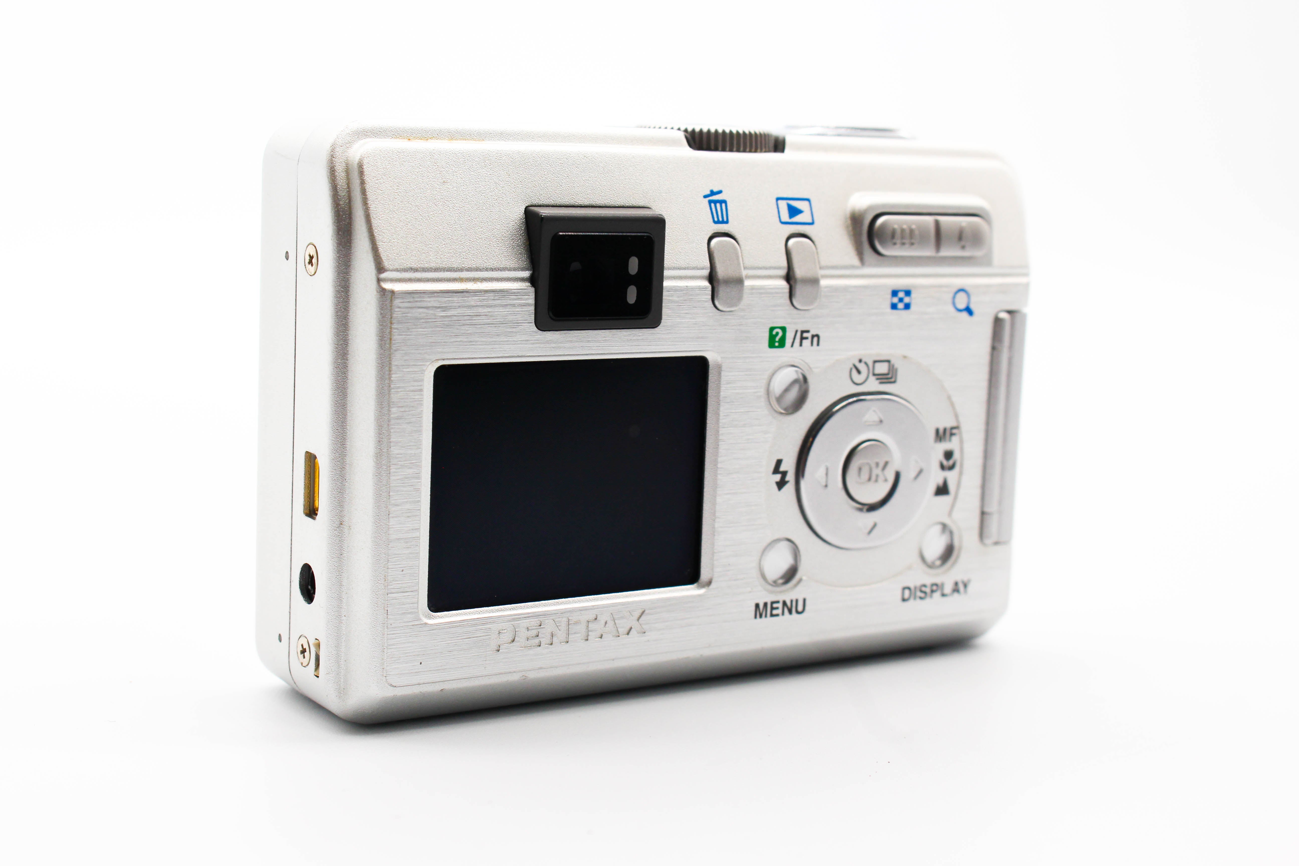 Pentax Optio S40 SD Card Compact Digital Photo Video Retro Camera Digicam (Read) - Tested Bundle