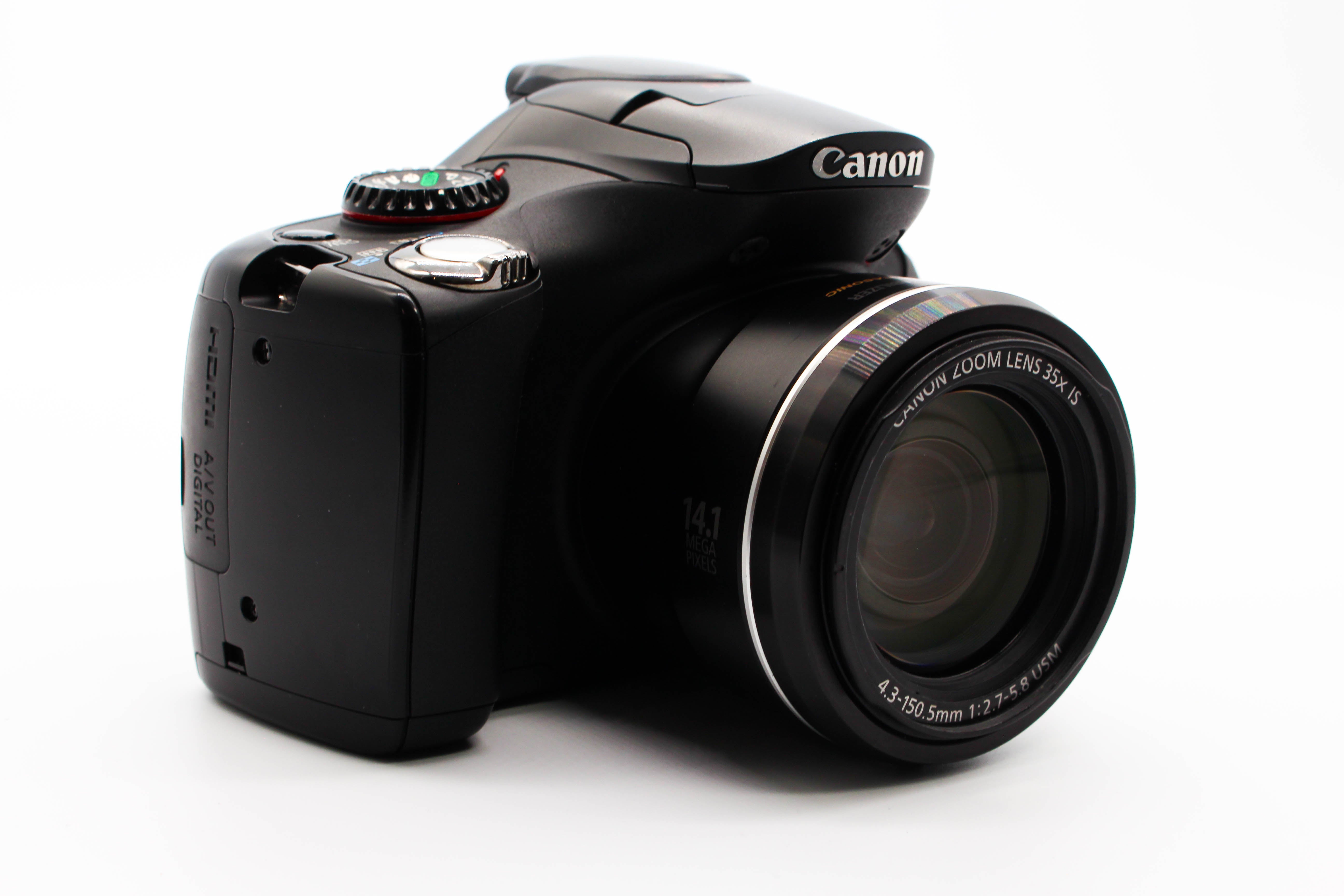 Canon PowerShot SX30 IS SD Card Digital Photo Video Retro Camera Digicam - Tested Bundle Excellent