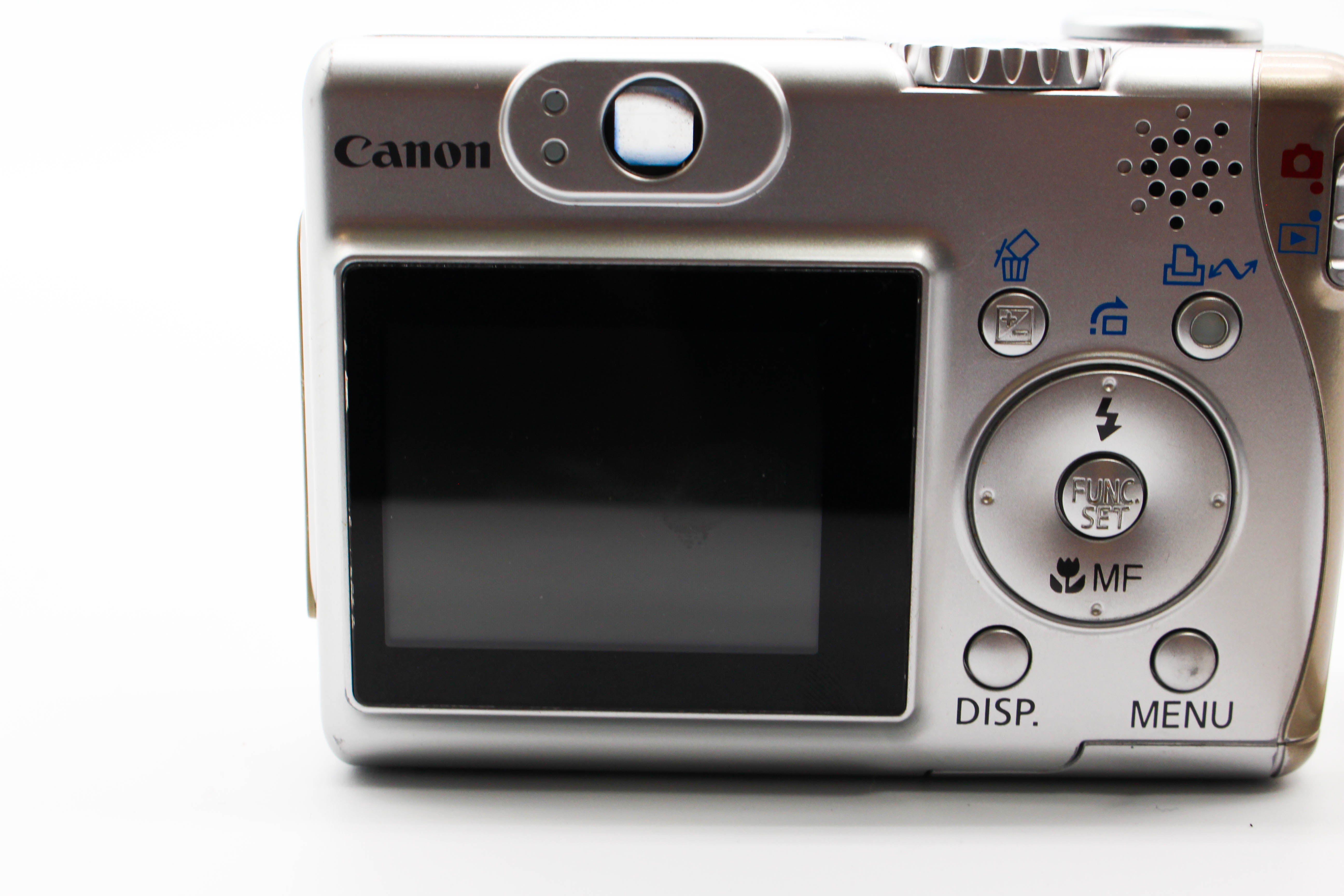 Canon PowerShot A530 SD Card Compact Digital Photo Video Retro Camera Digicam - Tested Bundle Excellent
