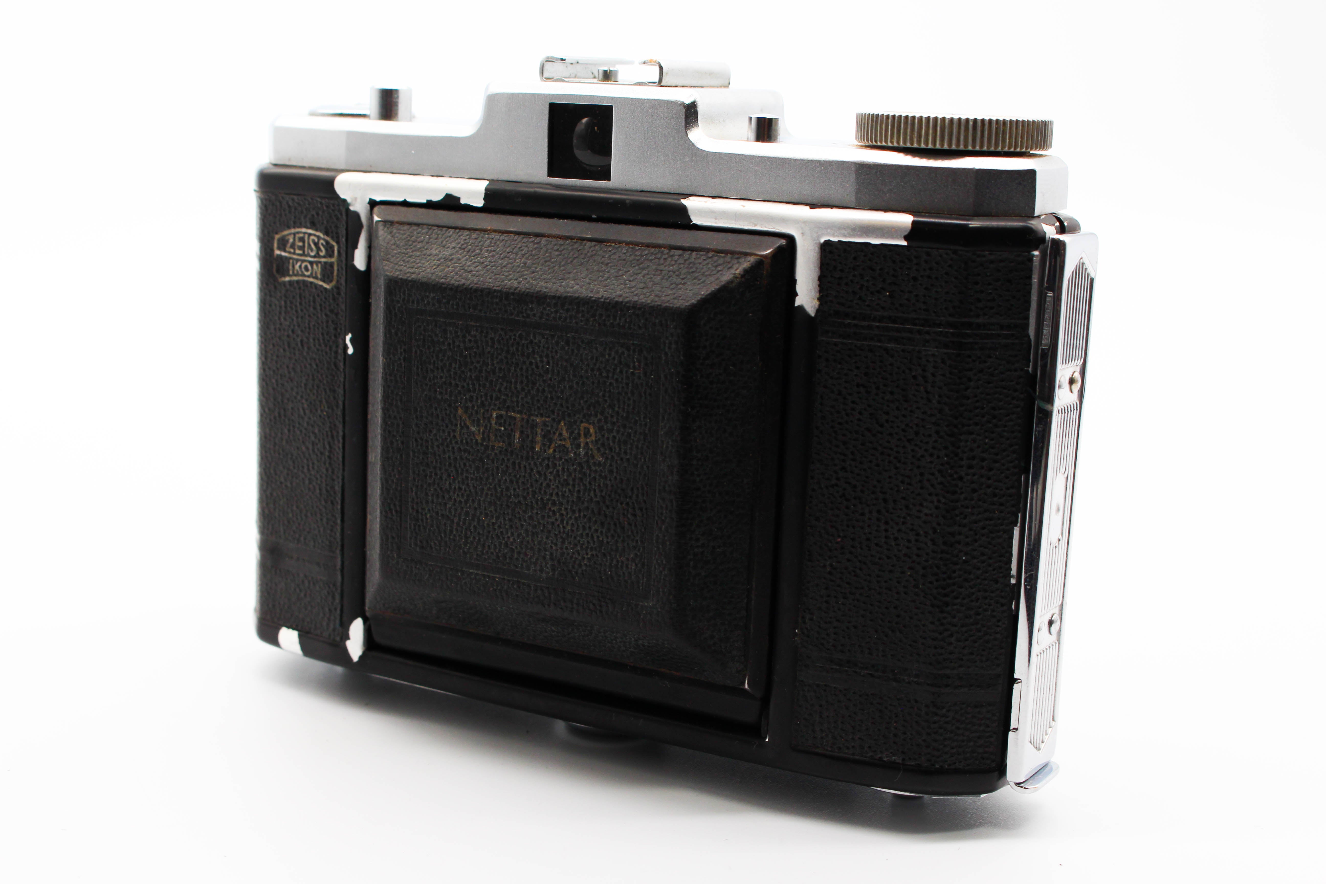 Zeiss Ikon Nettar Vintage Medium Format Film Folding Camera With 75mm f/6.3 Lens - Tested Bundle