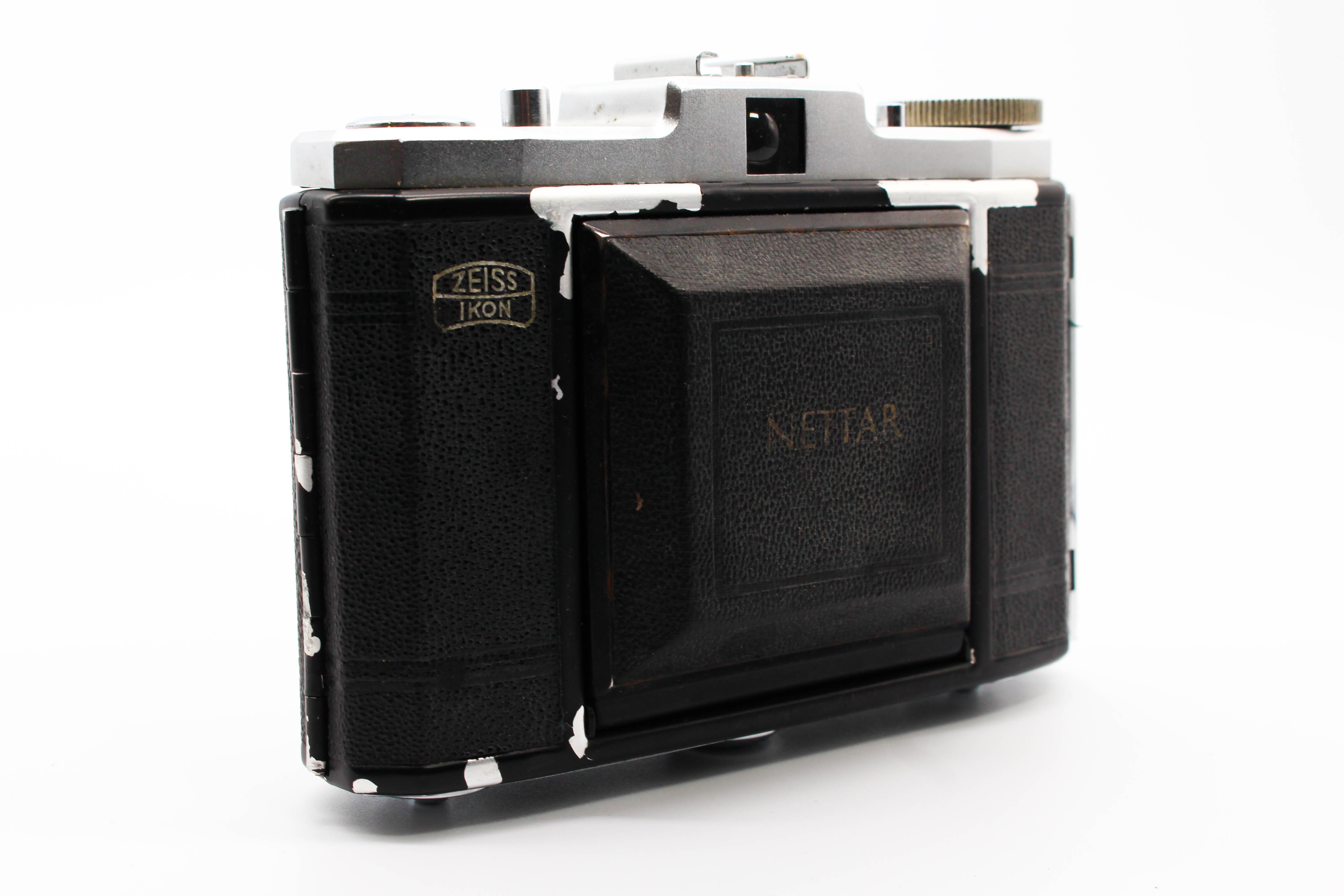 Zeiss Ikon Nettar Vintage Medium Format Film Folding Camera With 75mm f/6.3 Lens - Tested Bundle