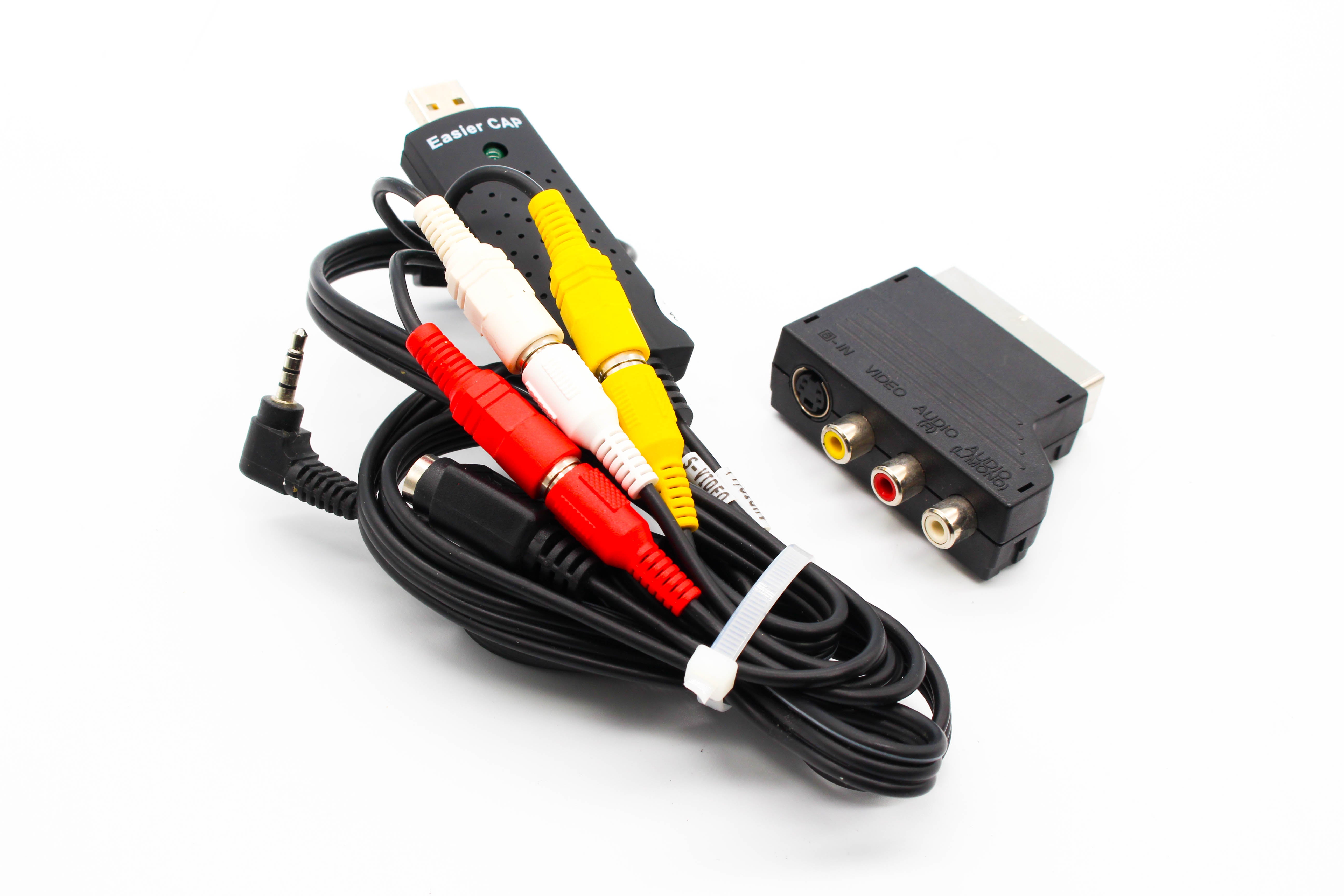 Digitnow EasierCap EasyCap Digital Video Capture Tape Converter AV Out For Mac and Windows - Tested Excellent